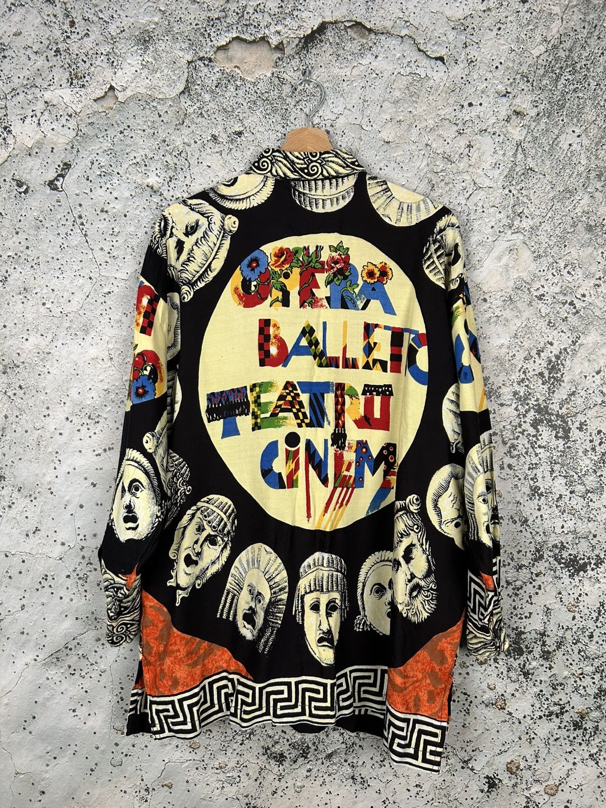Designer Vintage Avantgarde Mask Alternative Shirt 90s Grunge Punk Size US L / EU 52-54 / 3 - 4 Thumbnail