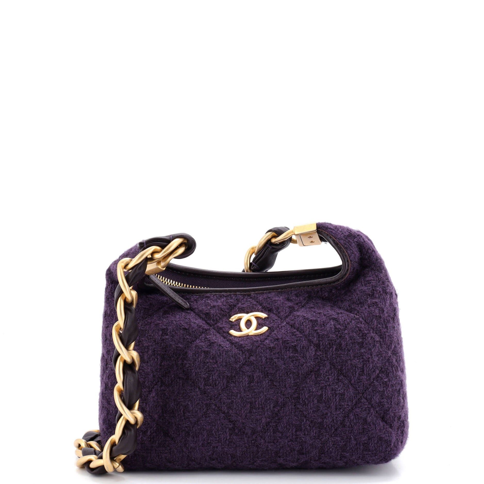 Chanel CC Chunky Chain Zip Hobo Size ONE SIZE - 1 Thumbnail