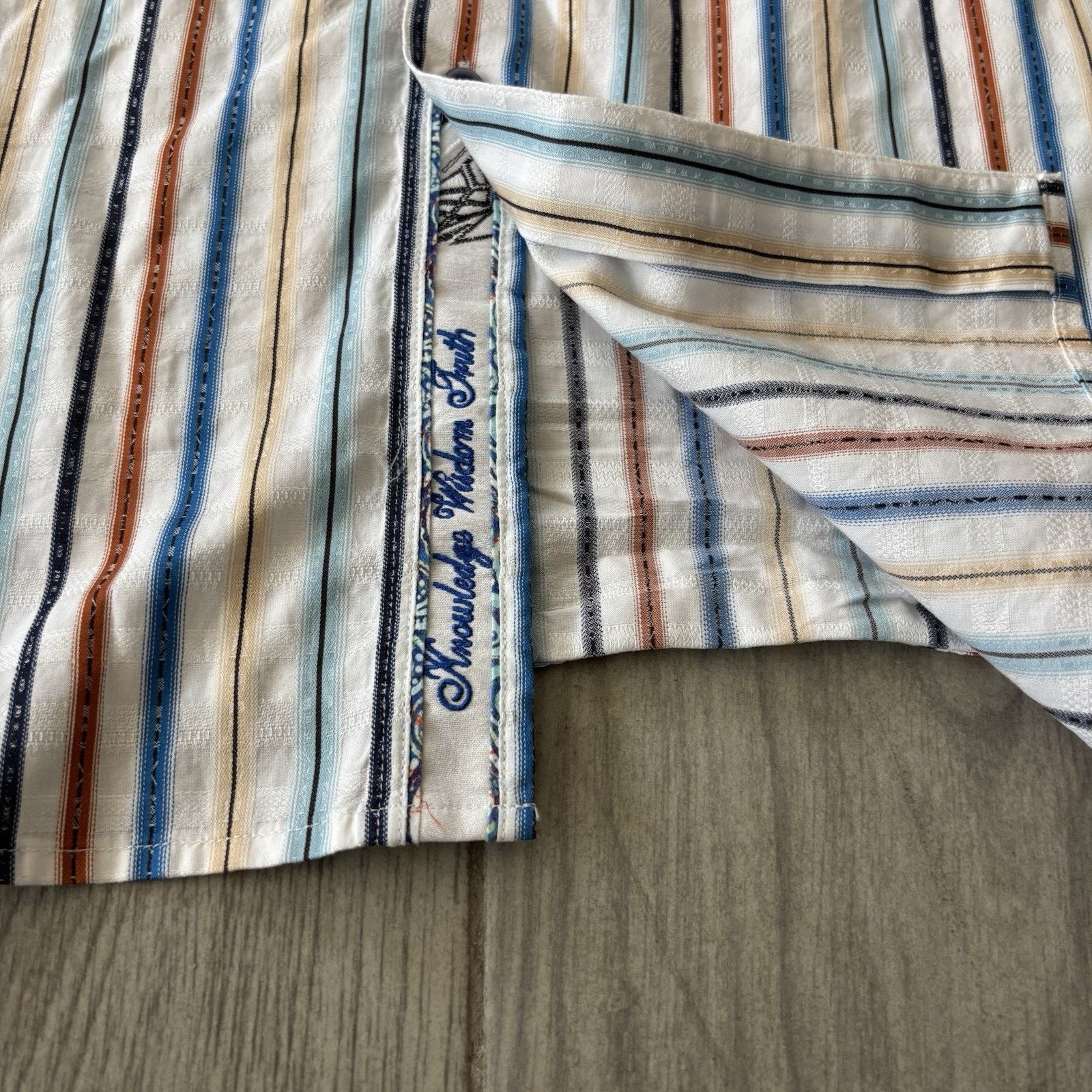 Robert Graham Robert Graham Shirt Blue Paisley Classic Button Up Mens XXL Size US XXL / EU 58 / 5 - 6 Thumbnail