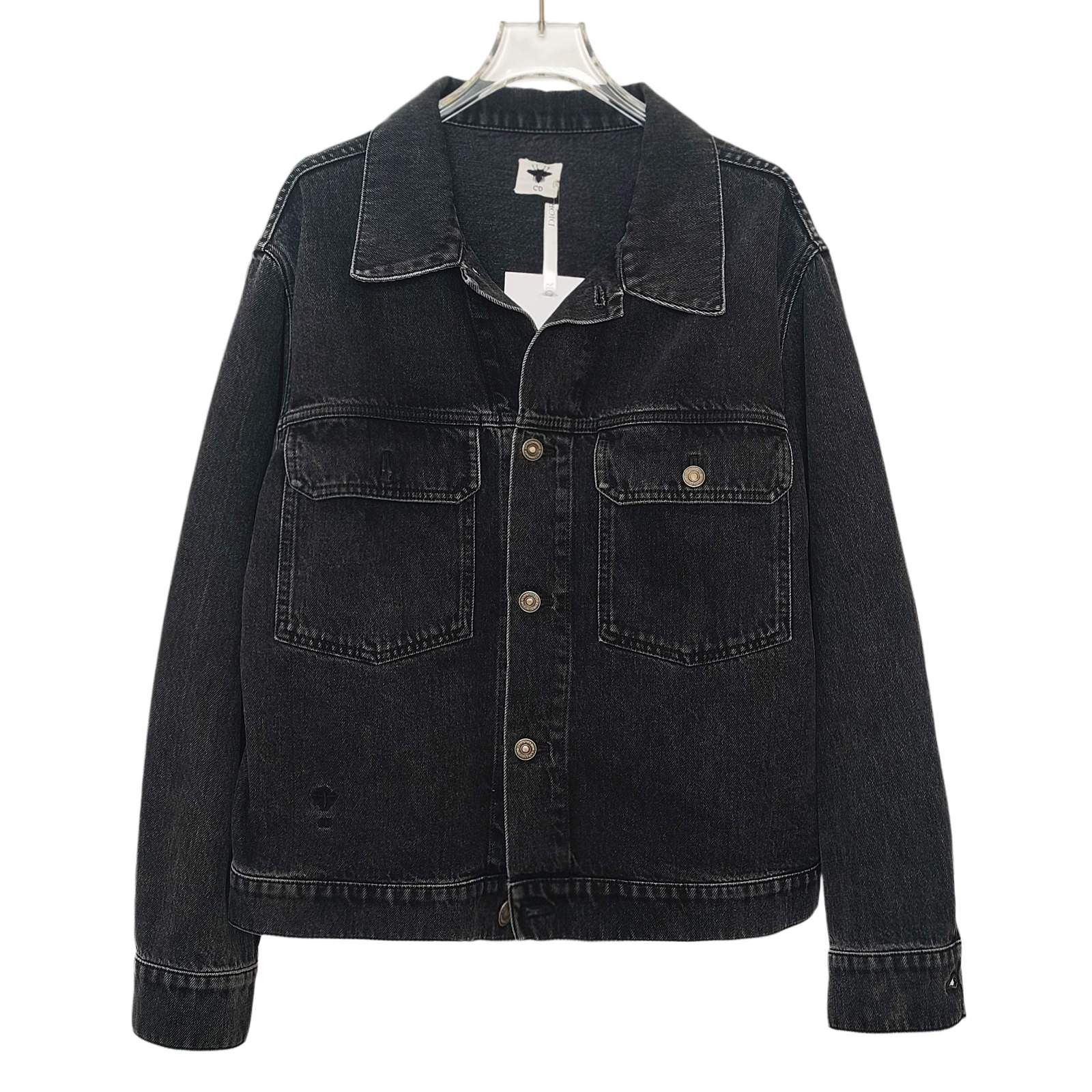 Dior Dior Bee Denim Jacket Size 38 Size S / US 4 / IT 40 - 1 Thumbnail