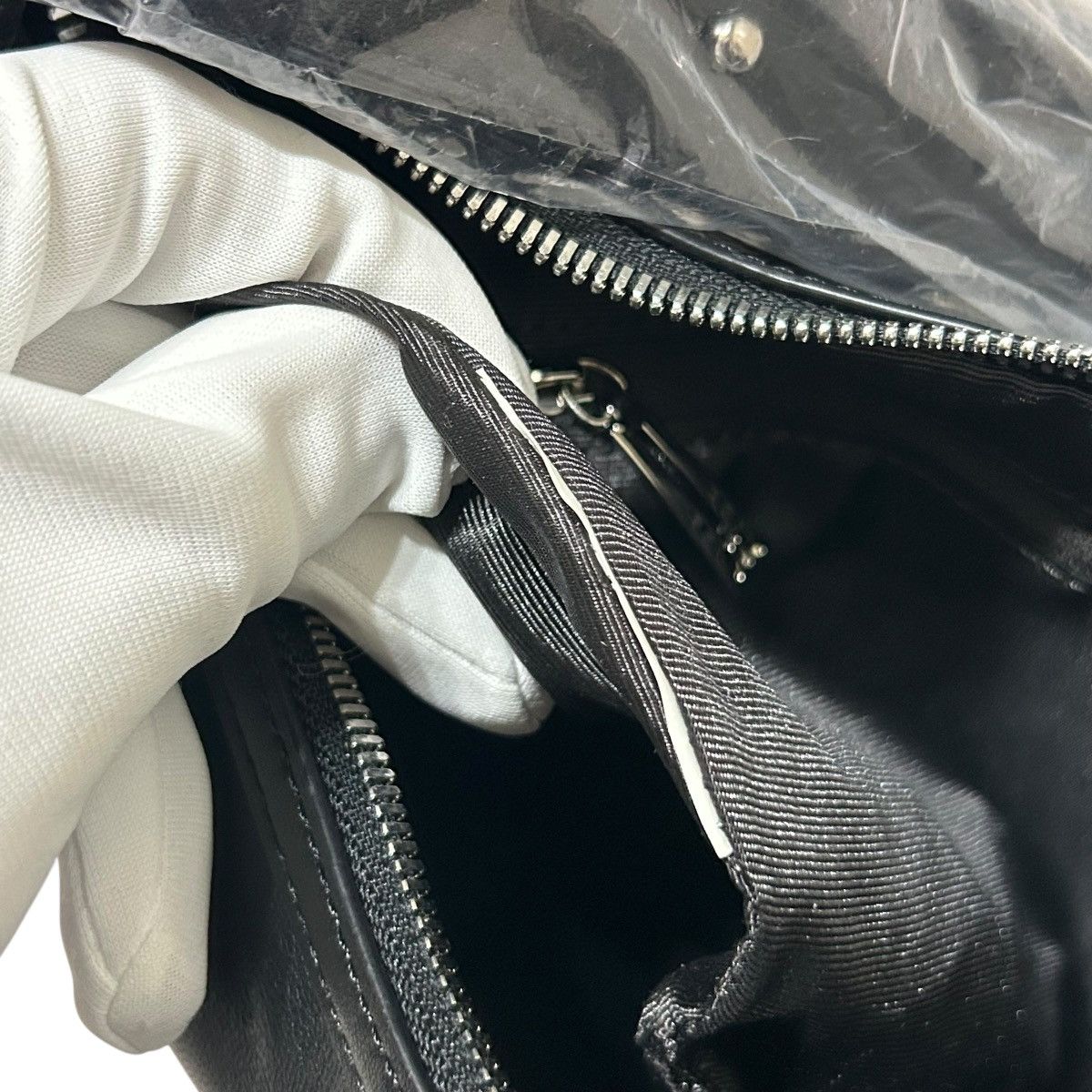 Yohji Yamamoto 696 Yohji Yamamoto Y'SACCS bag unisex shoulder black Size ONE SIZE - 16 Thumbnail