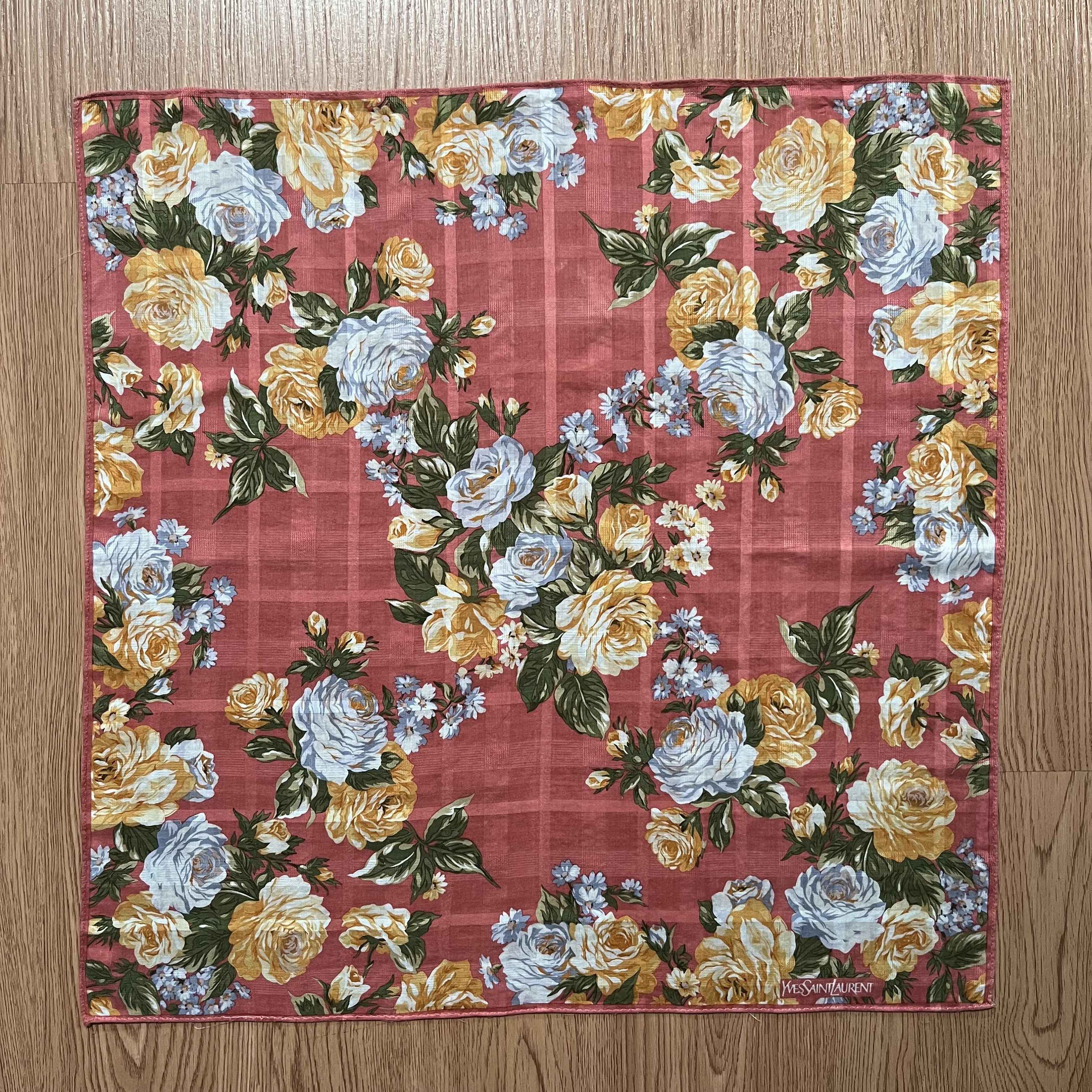 Yves Saint Laurent Vintage Yves Saint Laurent Handkerchief Size ONE SIZE - 1 Thumbnail