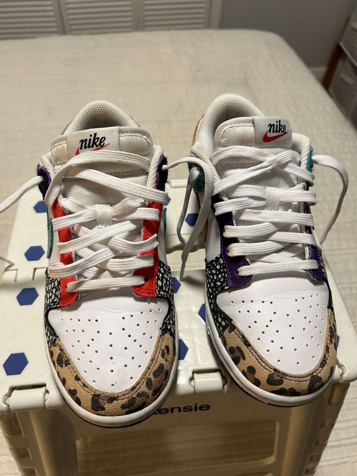 Nike SB Dunk Low ‘SAFARI MIX’ WMNS 6.5 Size US 6.5 / IT 36.5 - 3 Thumbnail