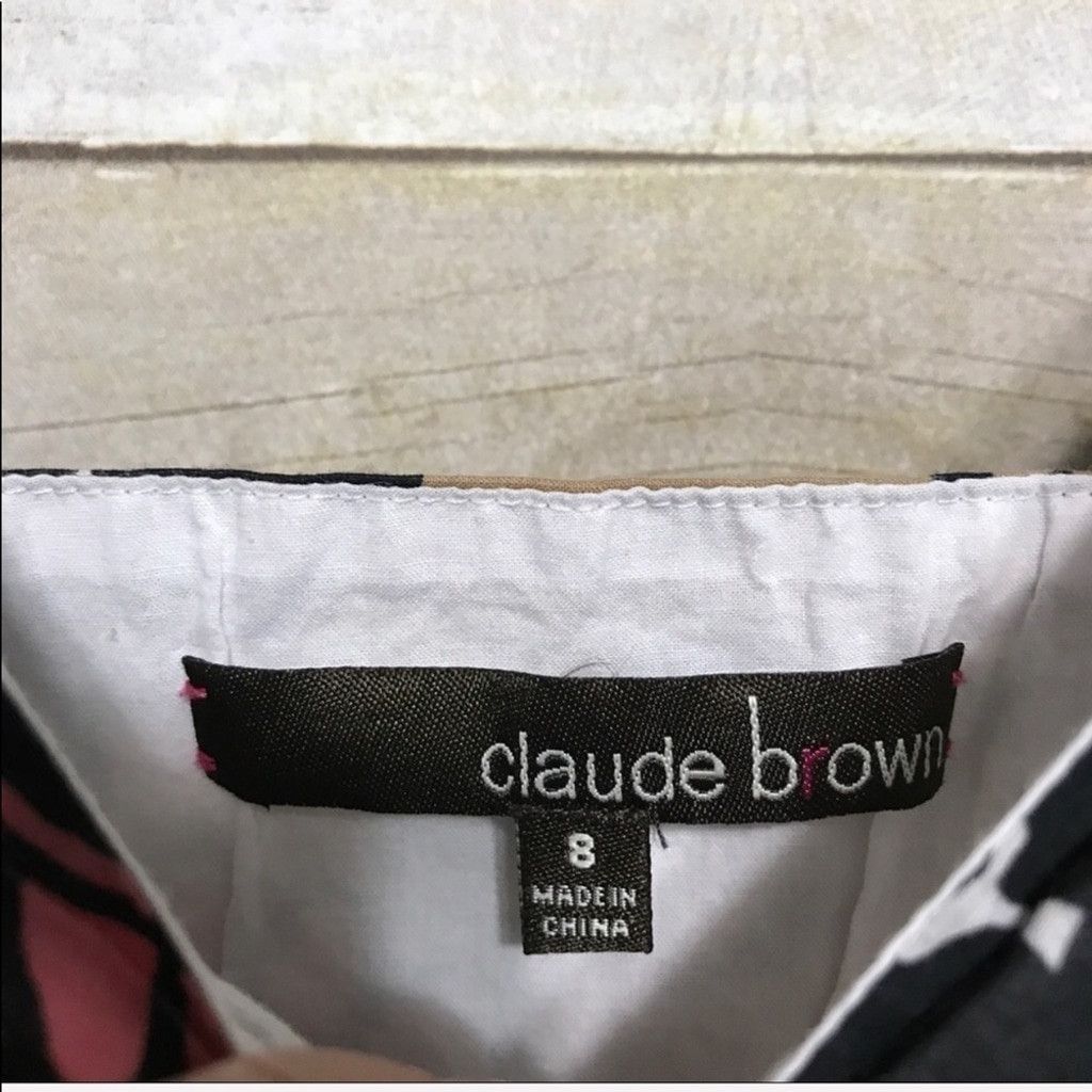 Vintage VINTAGE Claude Brown 60s 70s floral print tank top size 8 Size M / US 6-8 / IT 42-44 - 6 Thumbnail