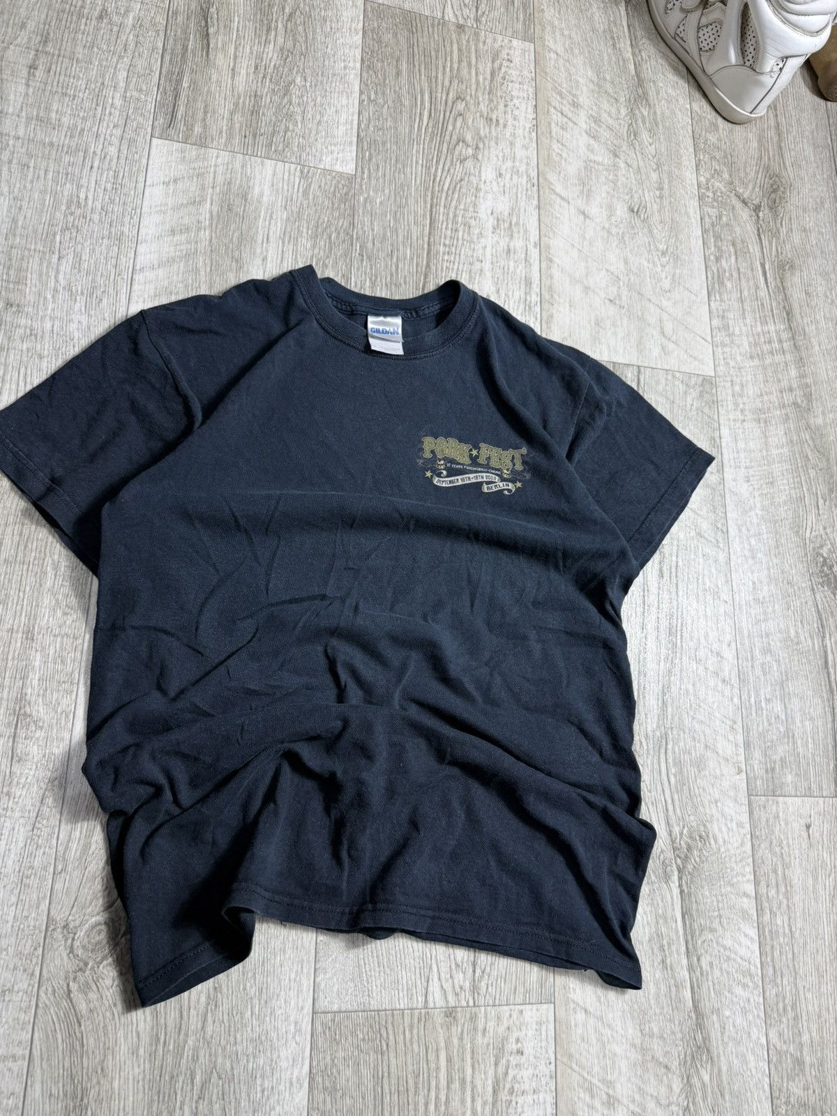 Band Tees Vintage 2009 Pork Fest Berlin Psychobilly Band Tee Faded Size US M / EU 48-50 / 2 - 1 Thumbnail