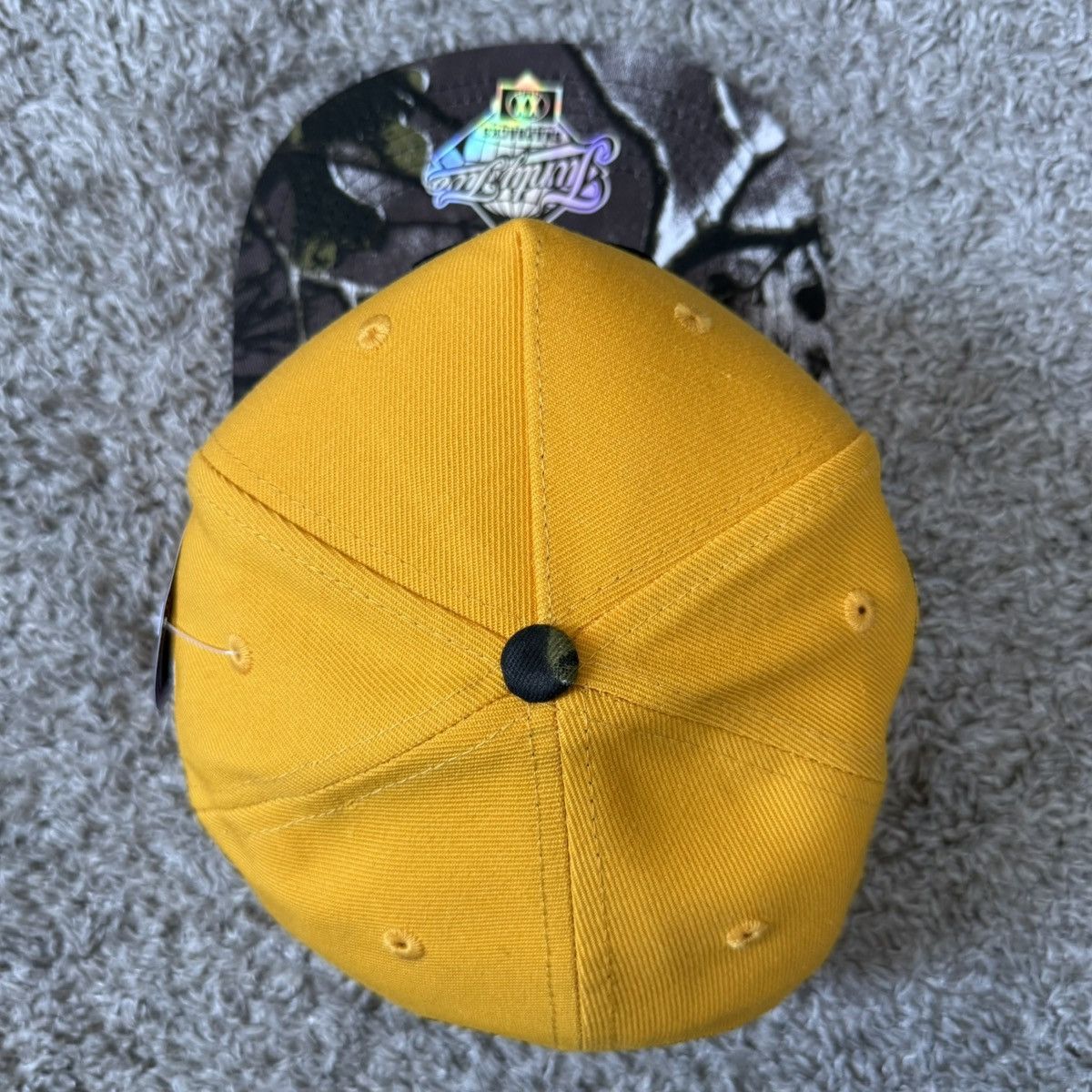 Wu-Tang Clan 🔴Wu-Tang Hat Twnty Two Yellow Camouflage NY Mets Raekwon Size ONE SIZE - 5 Thumbnail