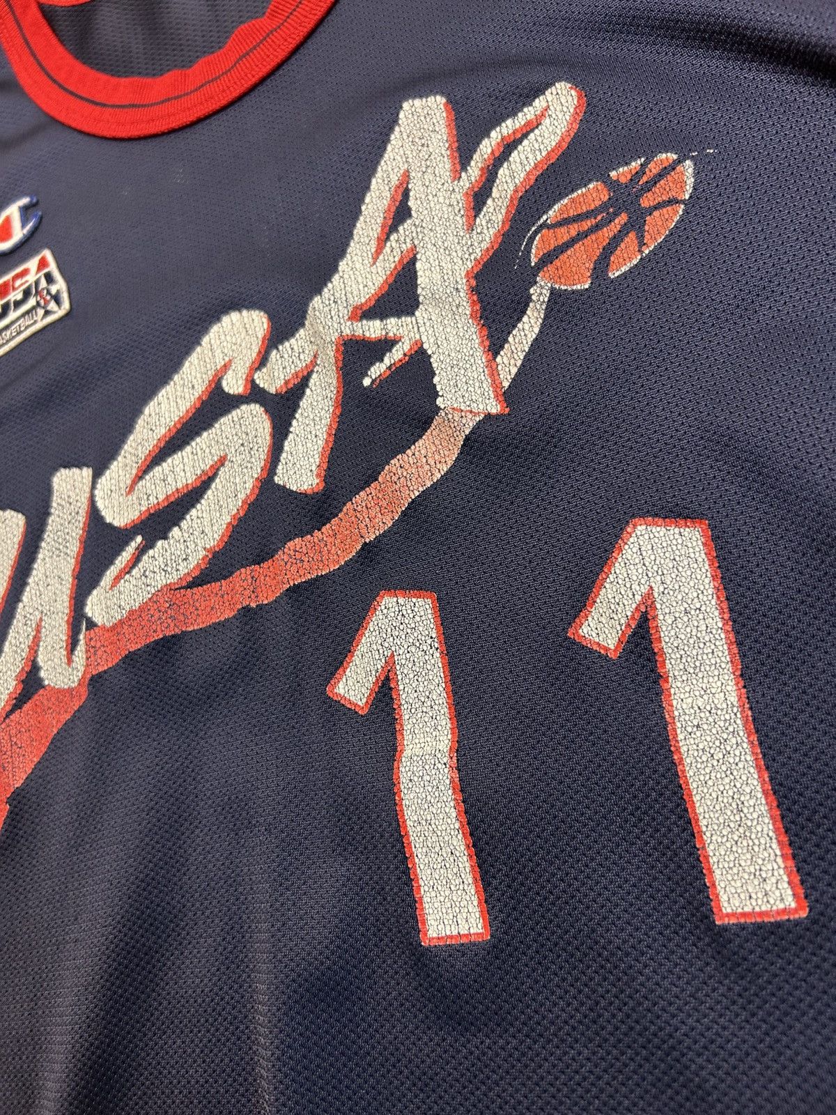 Champion Karl Malone #11 Team USA Size US M / EU 48-50 / 2 - 9 Thumbnail