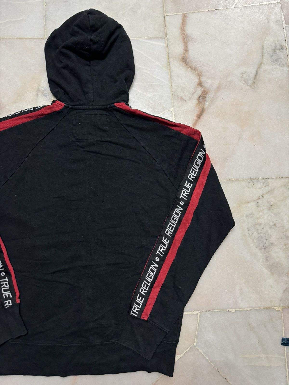 True Religion 💥VINTAGE Y2K TRUE RELIGION SIDETAP HOODIE ZIPPER RARE STYLE Size US S / EU 44-46 / 1 - 16 Thumbnail