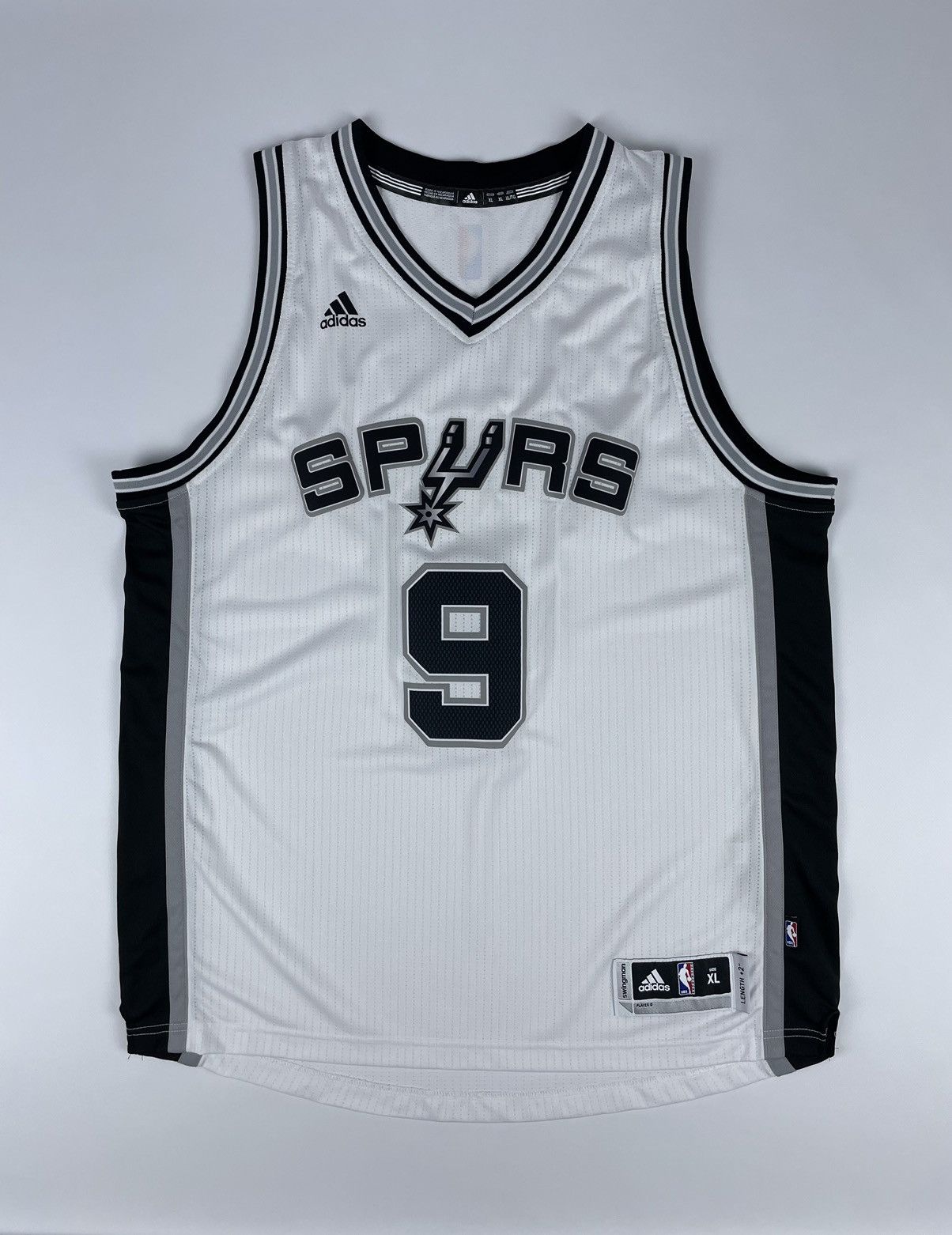 NBA San Antonio Spurs Adidas #9 Tony Parker NBA Jersey Size US XL / EU 56 / 4 - 1 Thumbnail