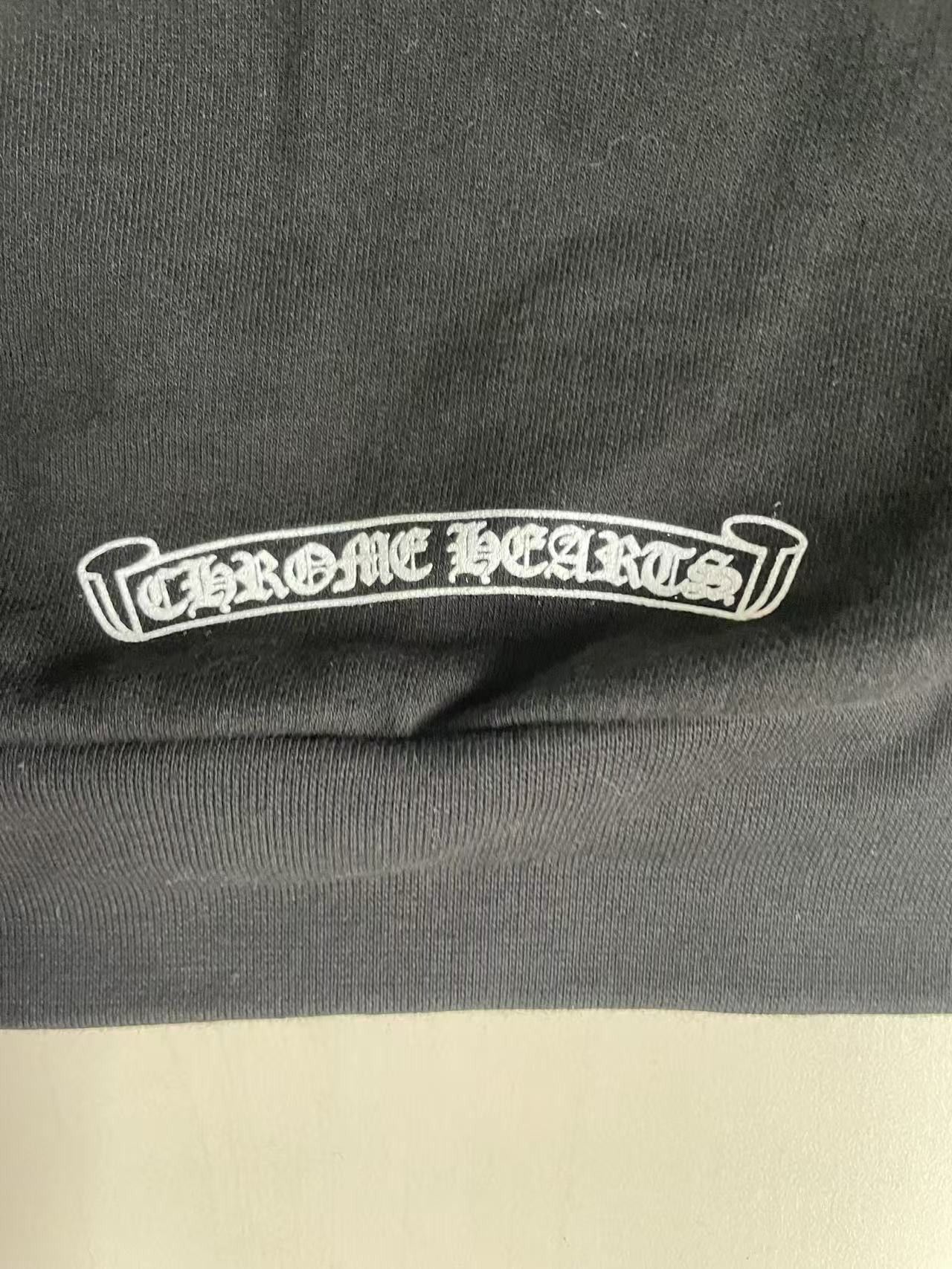 Chrome Hearts Chrome Hearts Neck Logo Black Sweatshirt Size US L / EU 52-54 / 3 - 8 Thumbnail