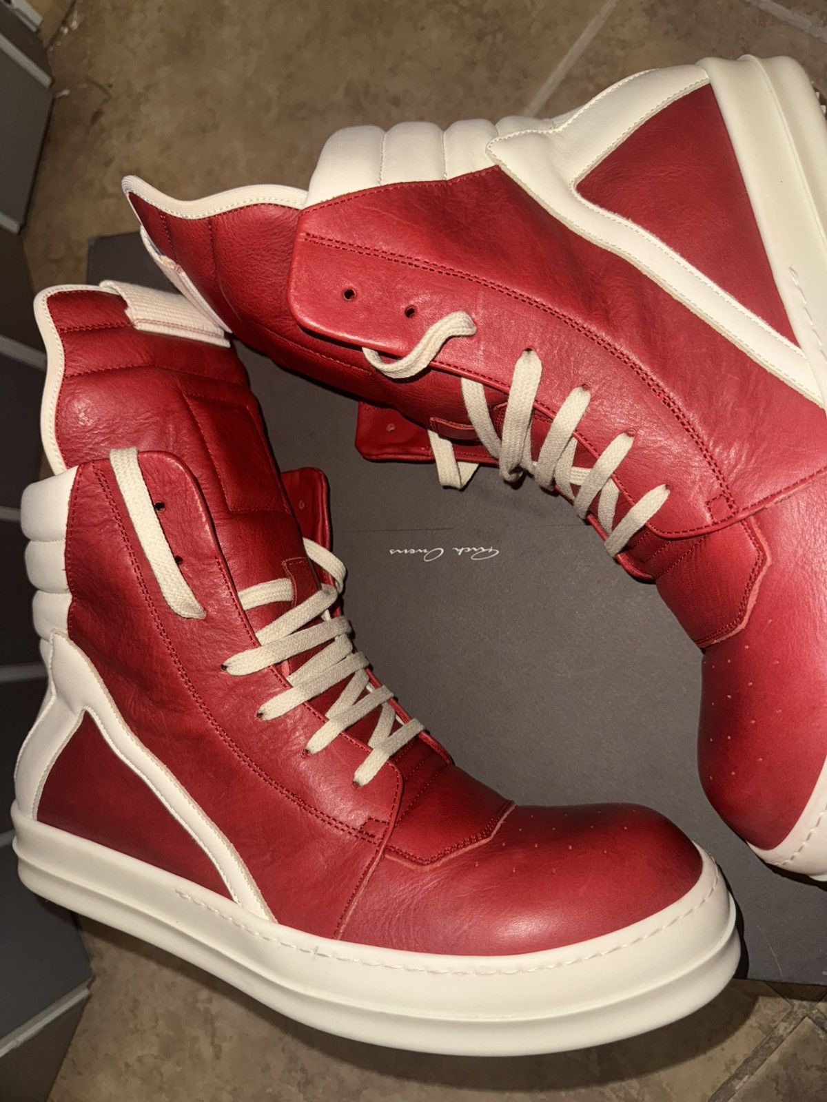 Rick Owens Brown Geobaskets