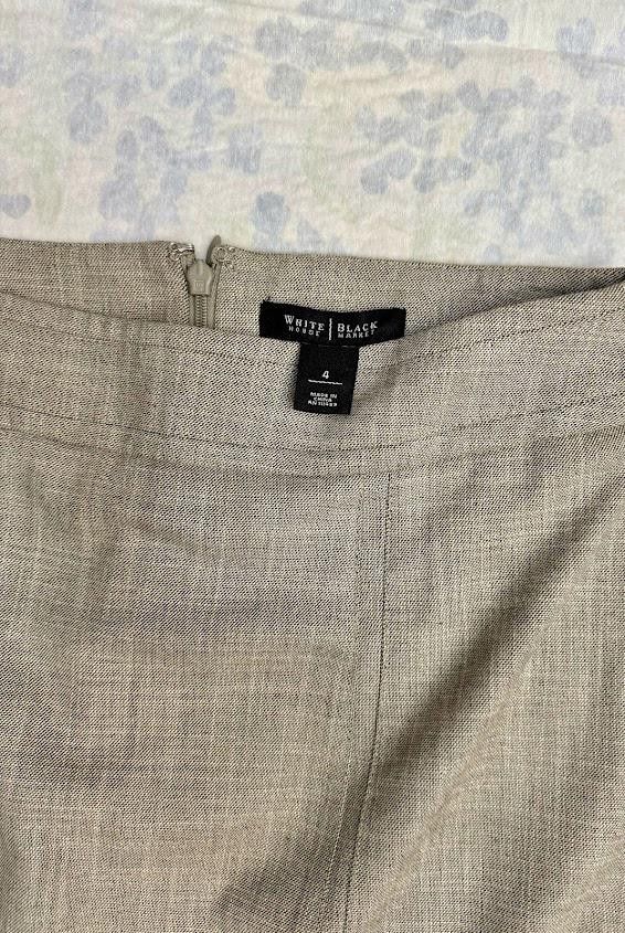 Designer White House | Black Market Pencil Skirt Size 27" / US 4 / IT 40 - 3 Thumbnail