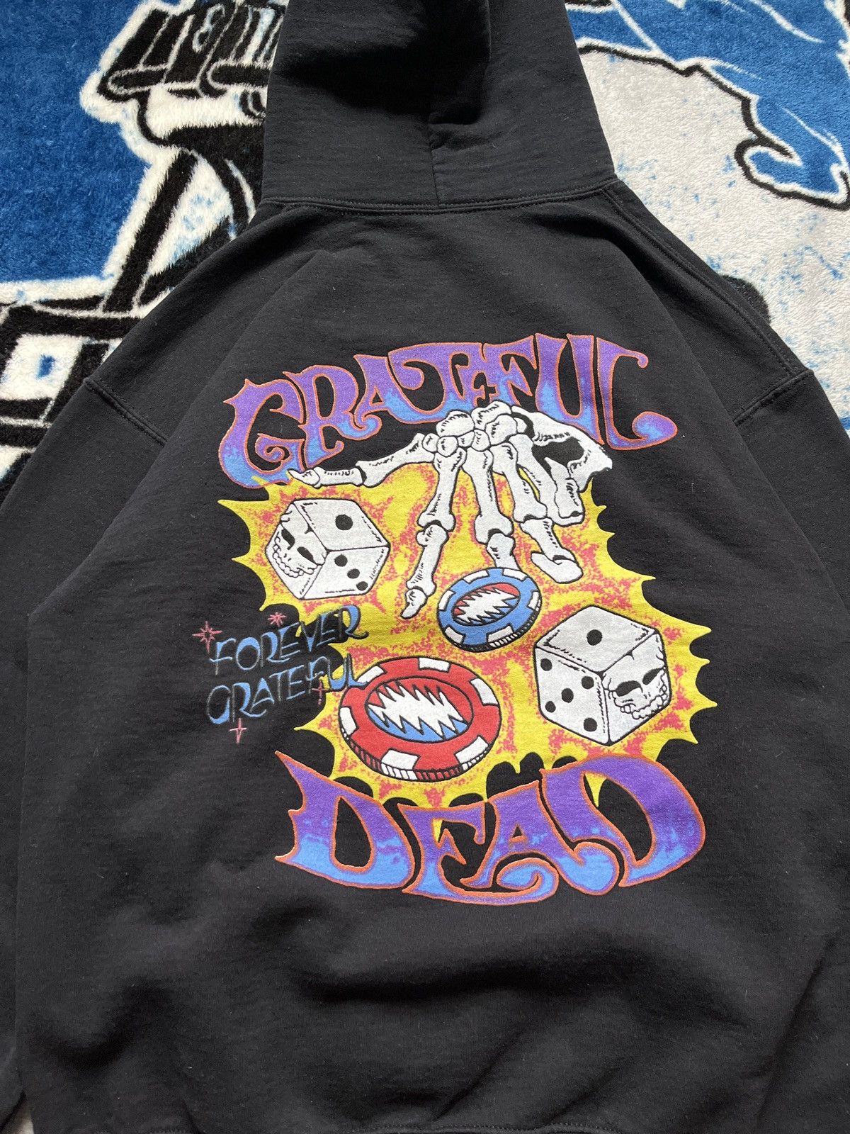 Grateful Dead Vintage Y2K Grateful Dead Dice Hoodie M Size US M / EU 48-50 / 2 - 8 Thumbnail