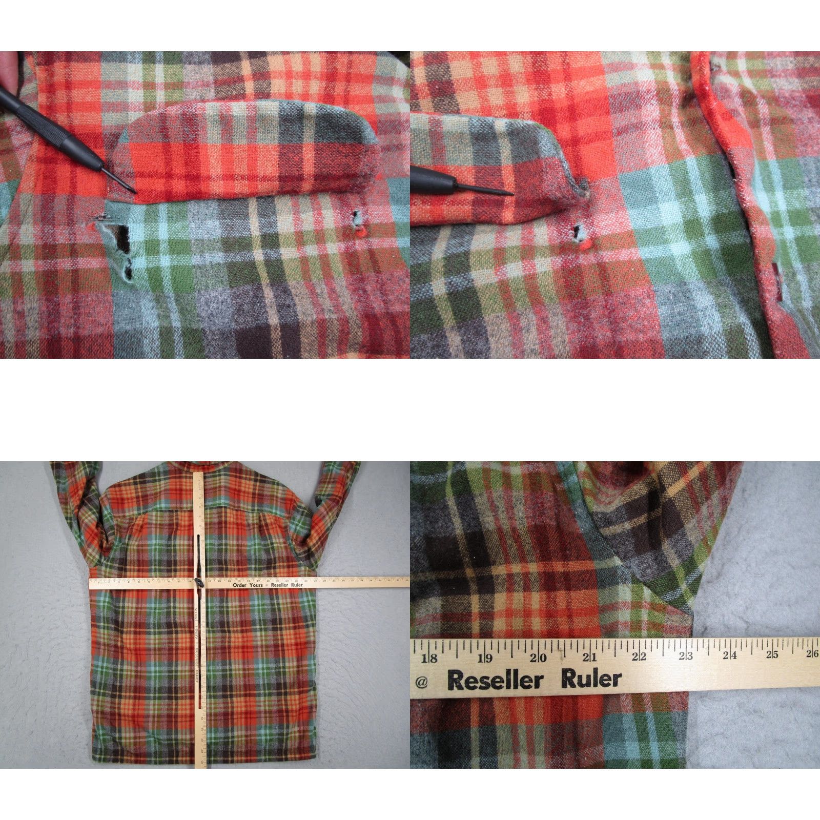 Pendleton Pendleton Board Shirt Mens L Multicolor Plaid Wool Flannel Lined Casual Surf Button-Up Size US L / EU 52-54 / 3 - 8 Thumbnail