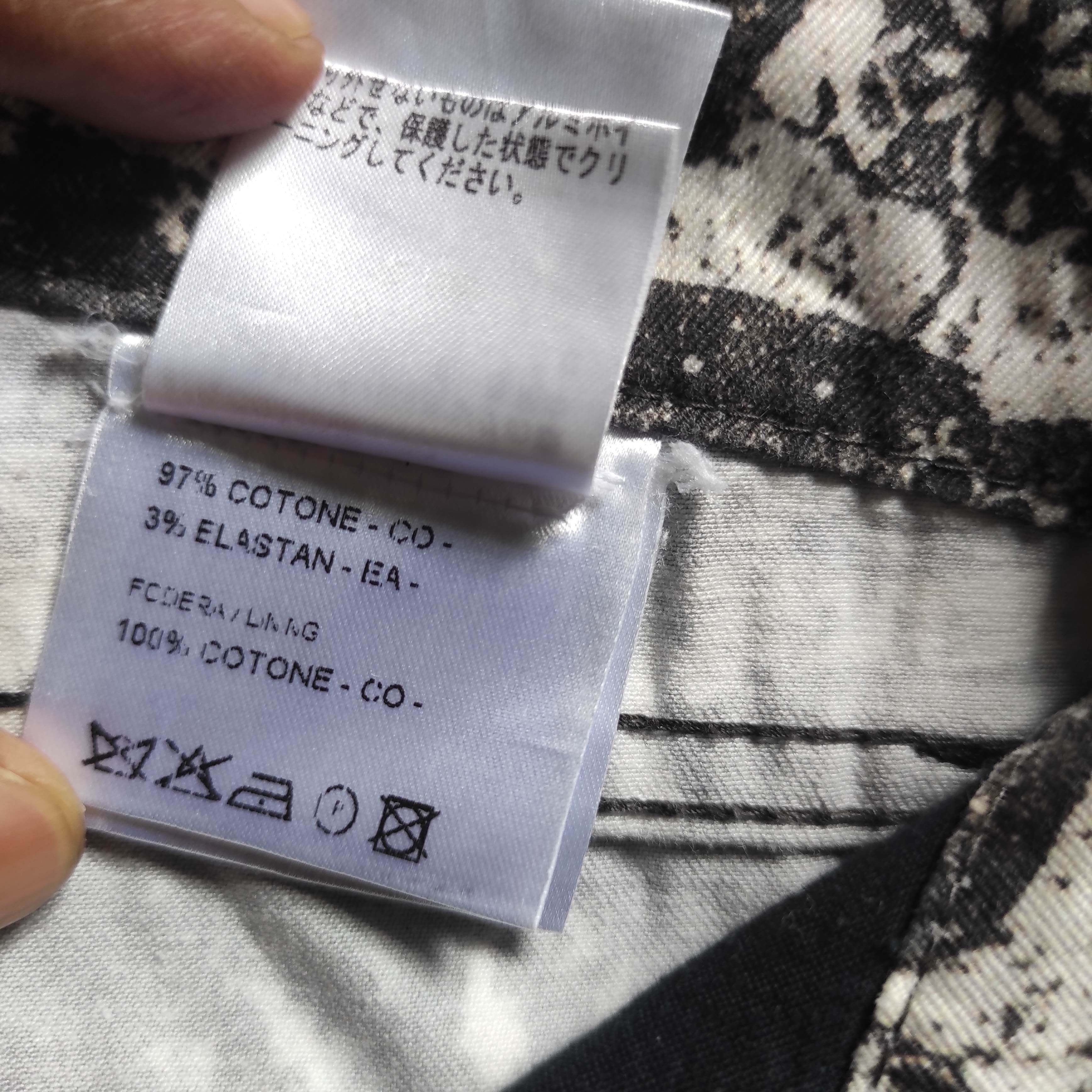 Jean Paul Gaultier Jean Paul Gaultier F/W'12 Cinder Block Flower Print Size US 28 / EU 44 - 22 Thumbnail