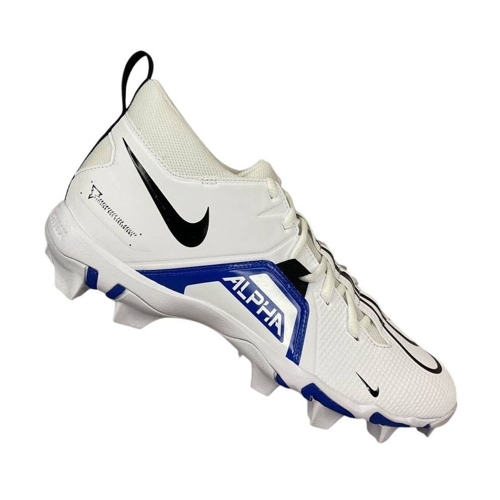 Nike Nike Alpha Menace 3 Shark Football Mens Cleats (CV0582-101) Size US 11 / EU 44 - 1 Thumbnail