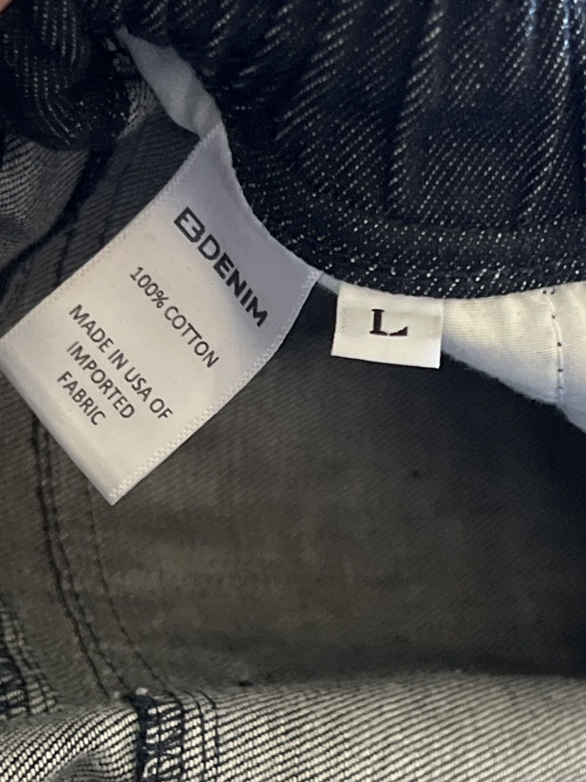 EB Denim EB Denim Cargo Pants in Dark Blue Navy Denim Size 34" / US 12 / IT 48 - 13 Thumbnail