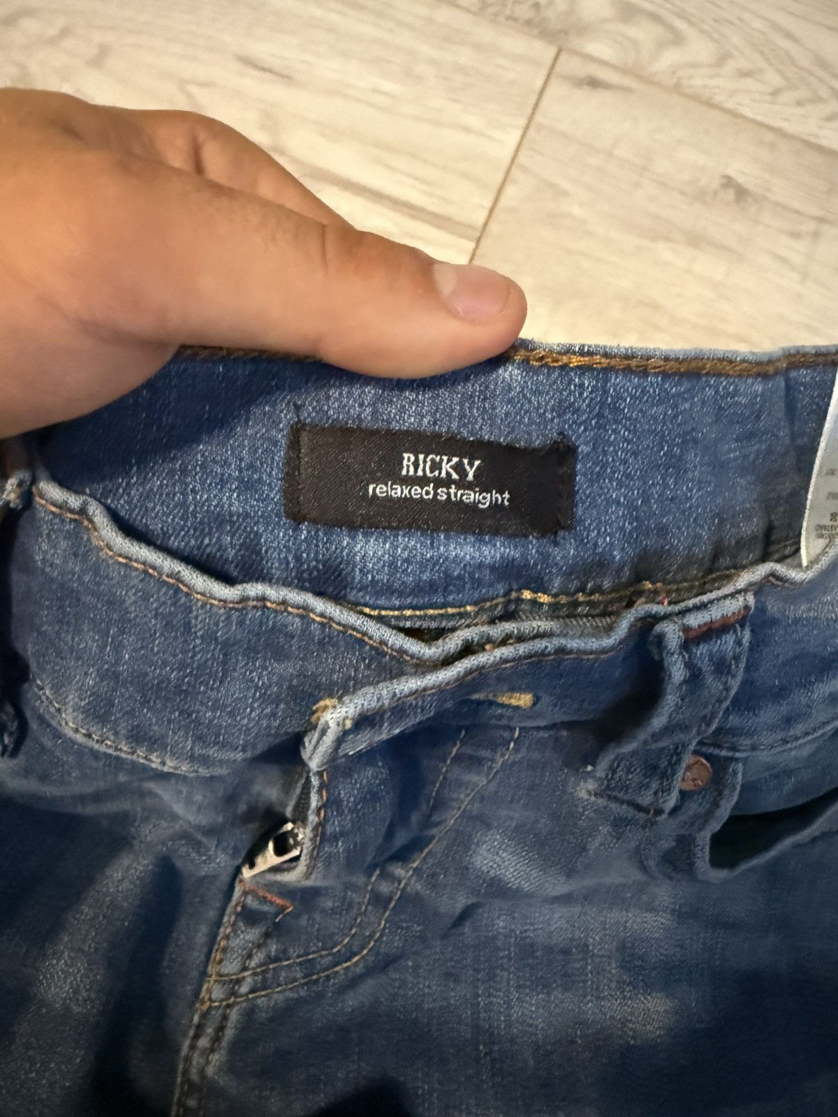 True Religion RICKY relaxed straight True Religion jeans Size US 32 / EU 48 - 3 Thumbnail