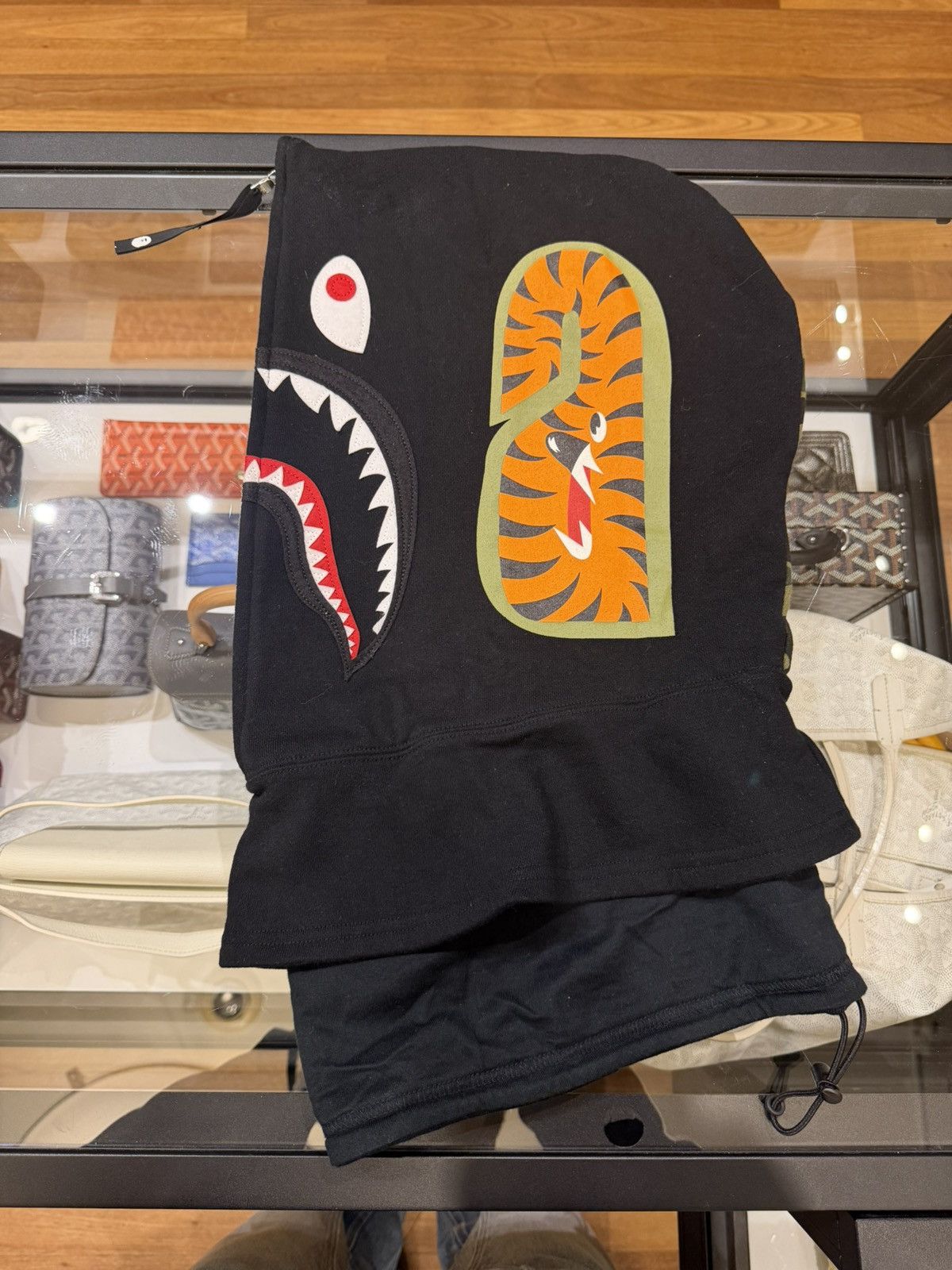 Bape Bape 1ST Camo Shark Full Zip Face Mask Size ONE SIZE - 7 Thumbnail