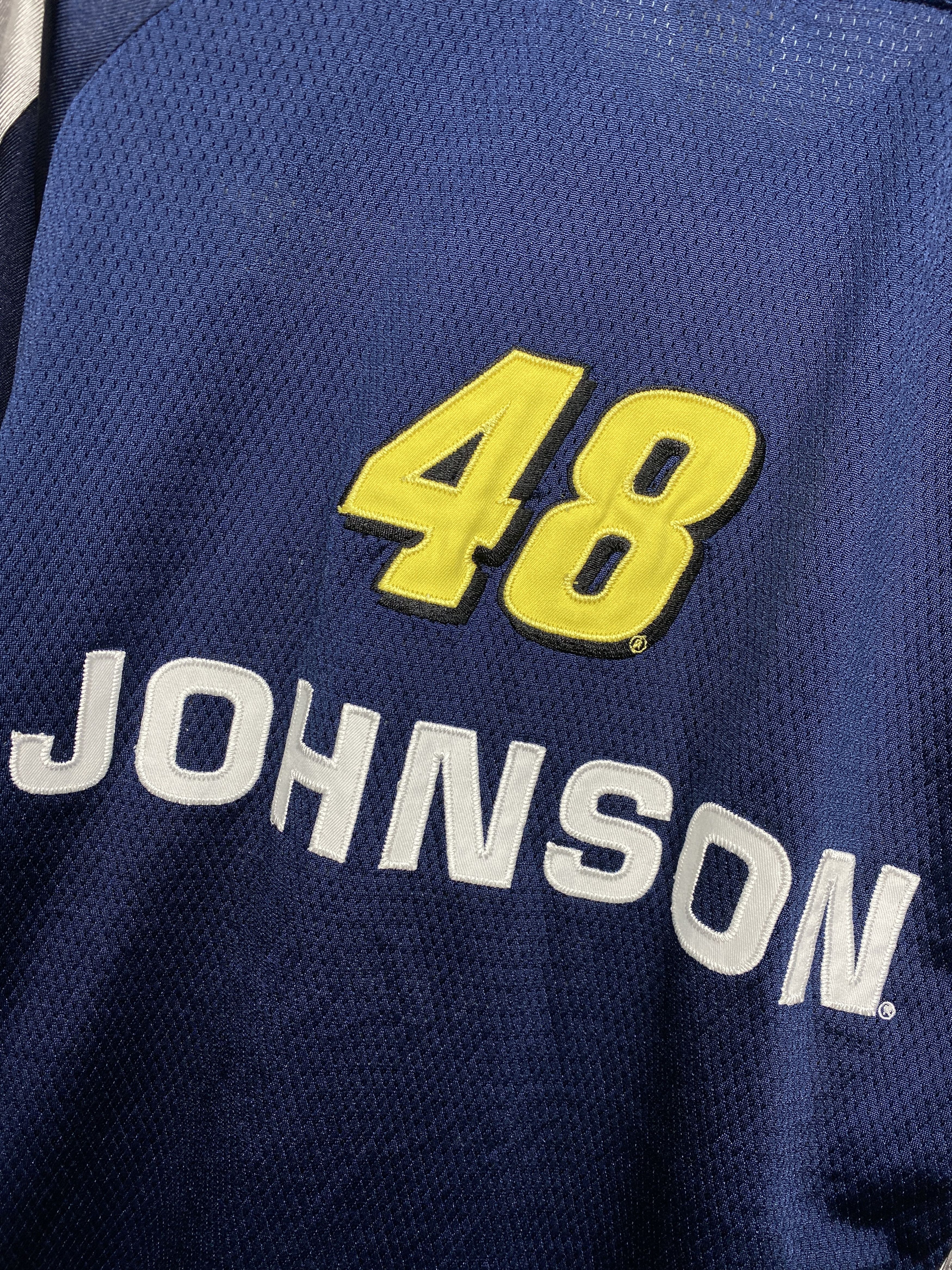 NASCAR × Vintage NASCAR Team Lowe's Racing Jimmie Johnson T-Shirt Jersey Size US XL / EU 56 / 4 - 16 Thumbnail