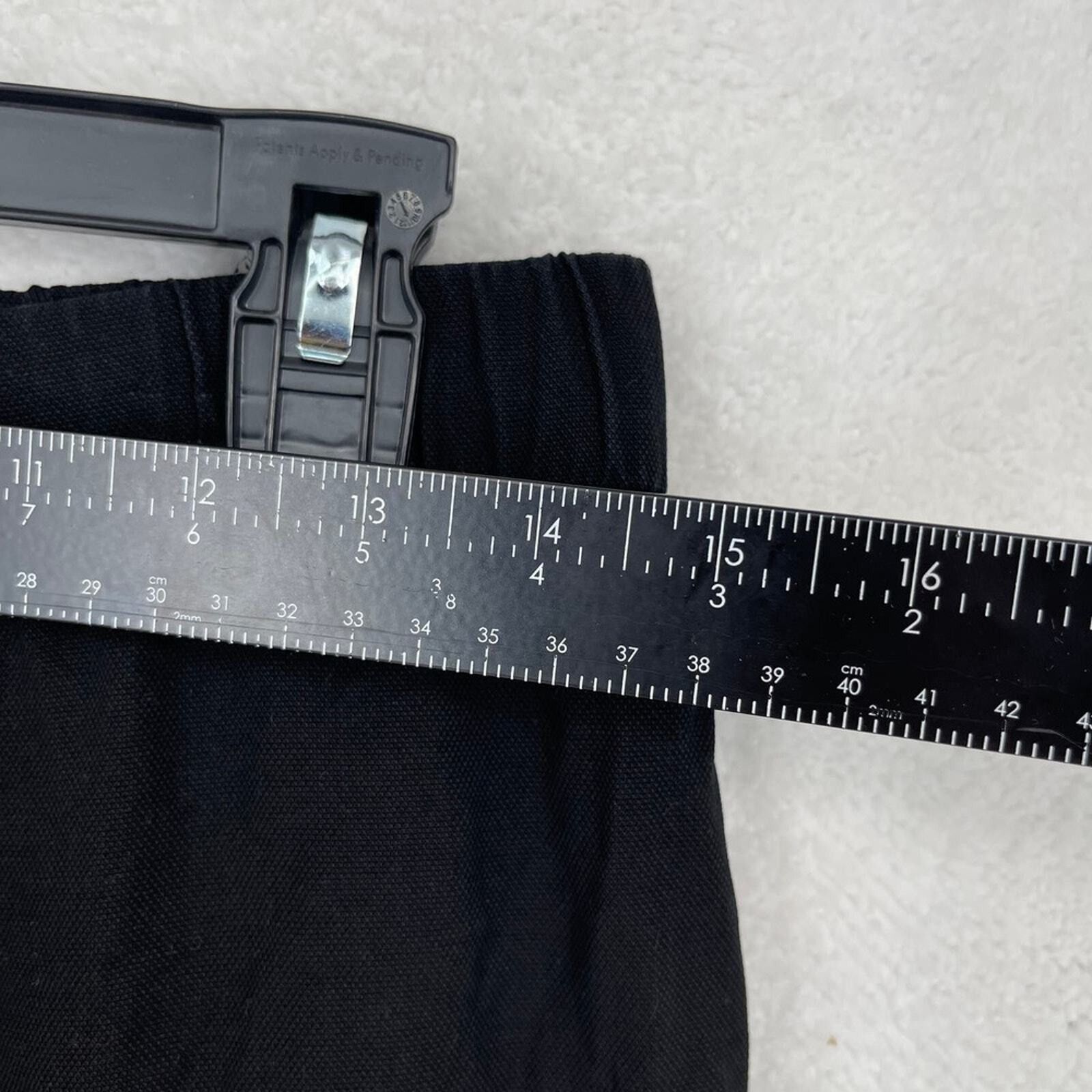 Eileen Fisher Eileen Fisher Black Trousers Mid Rise Pants Size Small Size 29" - 3 Thumbnail