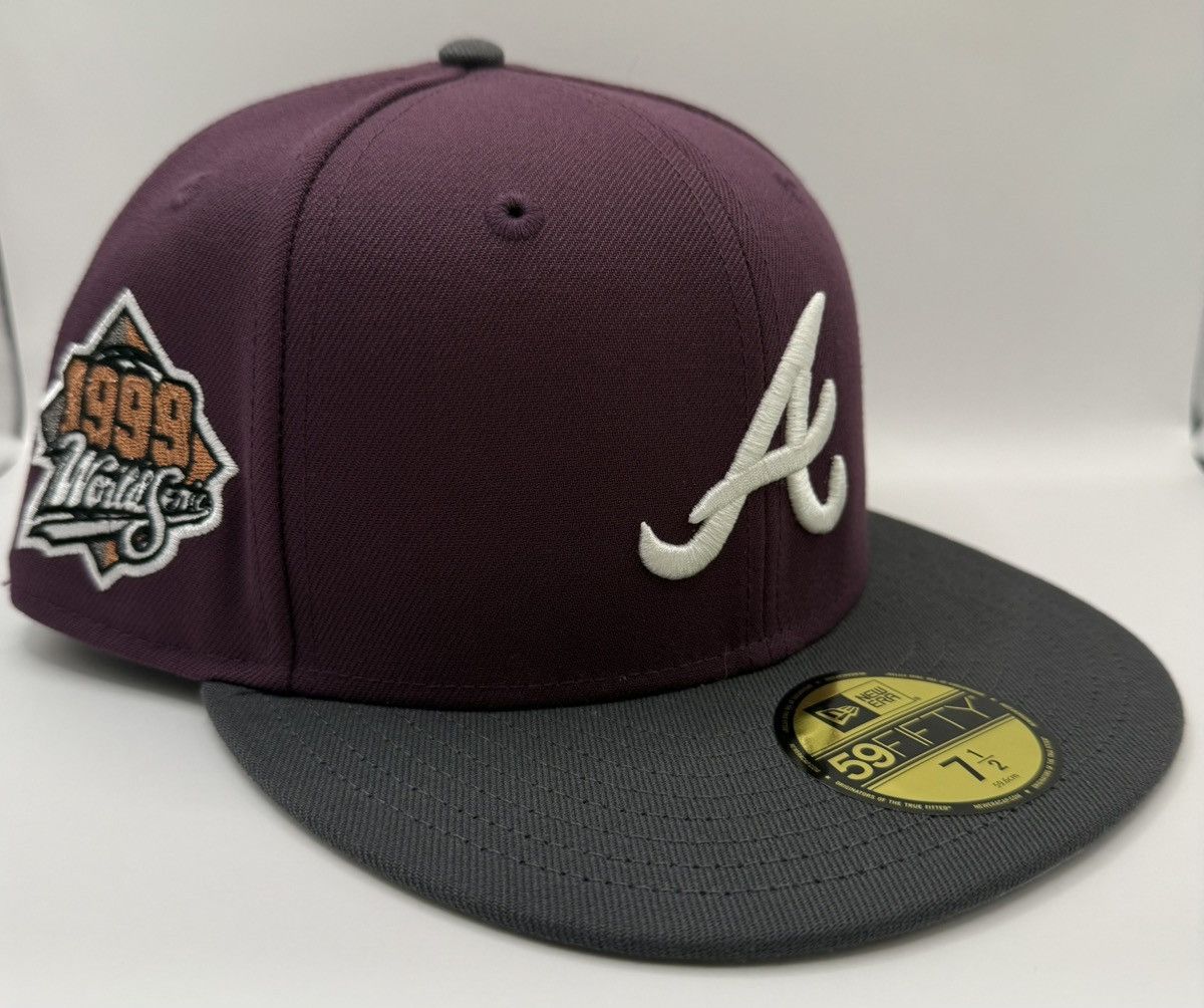 Hat Club × New Era Size 7 1/2 - Hat Club LA Exclusive New Era Atlanta Braves Size ONE SIZE - 1 Thumbnail