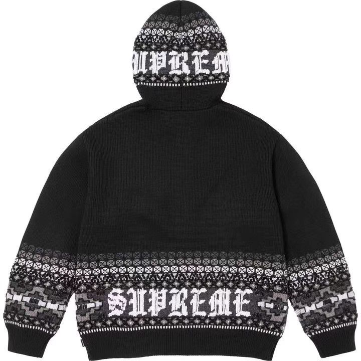 Supreme Supreme FW25 Week 16 Beaded Zip-Up Hooded Sweater. Q7 Size US S / EU 44-46 / 1 - 3 Thumbnail
