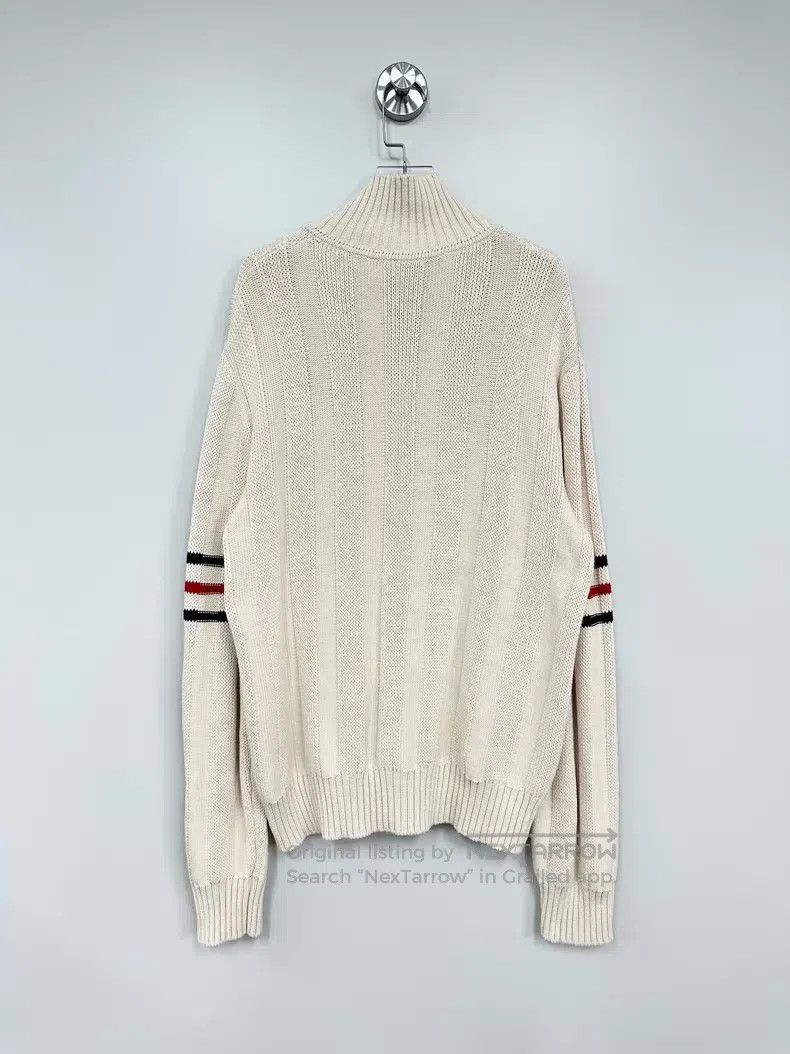 Gucci Gucci Beige embroidered logo logo knitted zipper jacket Size US L / EU 52-54 / 3 - 2 Thumbnail
