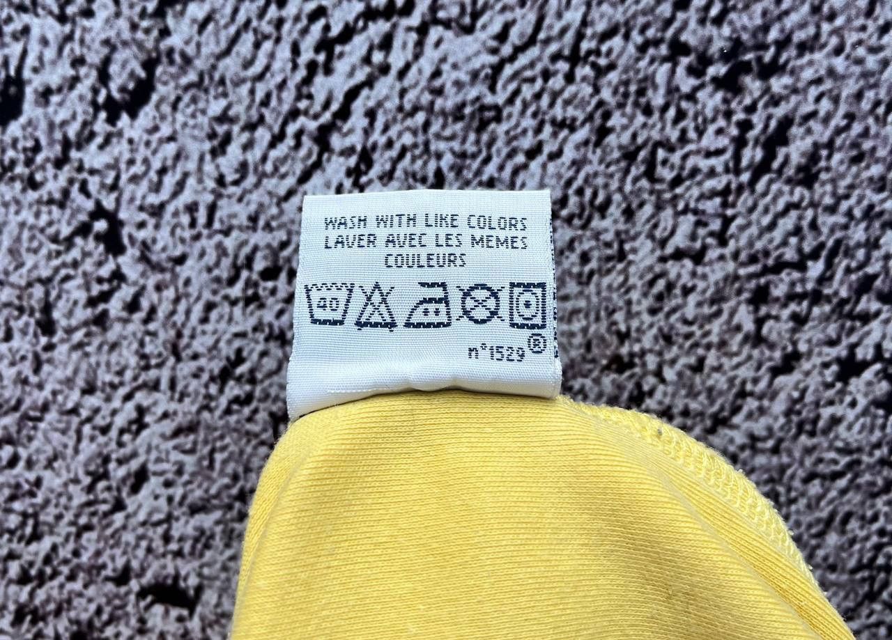 Polo Ralph Lauren × Vintage Polo by Ralph Lauren Shirt Mens Yellow Long Sleeve Golf Size US L / EU 52-54 / 3 - 10 Thumbnail