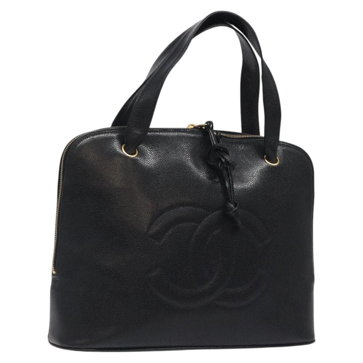 Chanel Chanel Coco Mark Black cakfskin Size ONE SIZE - 1 Thumbnail