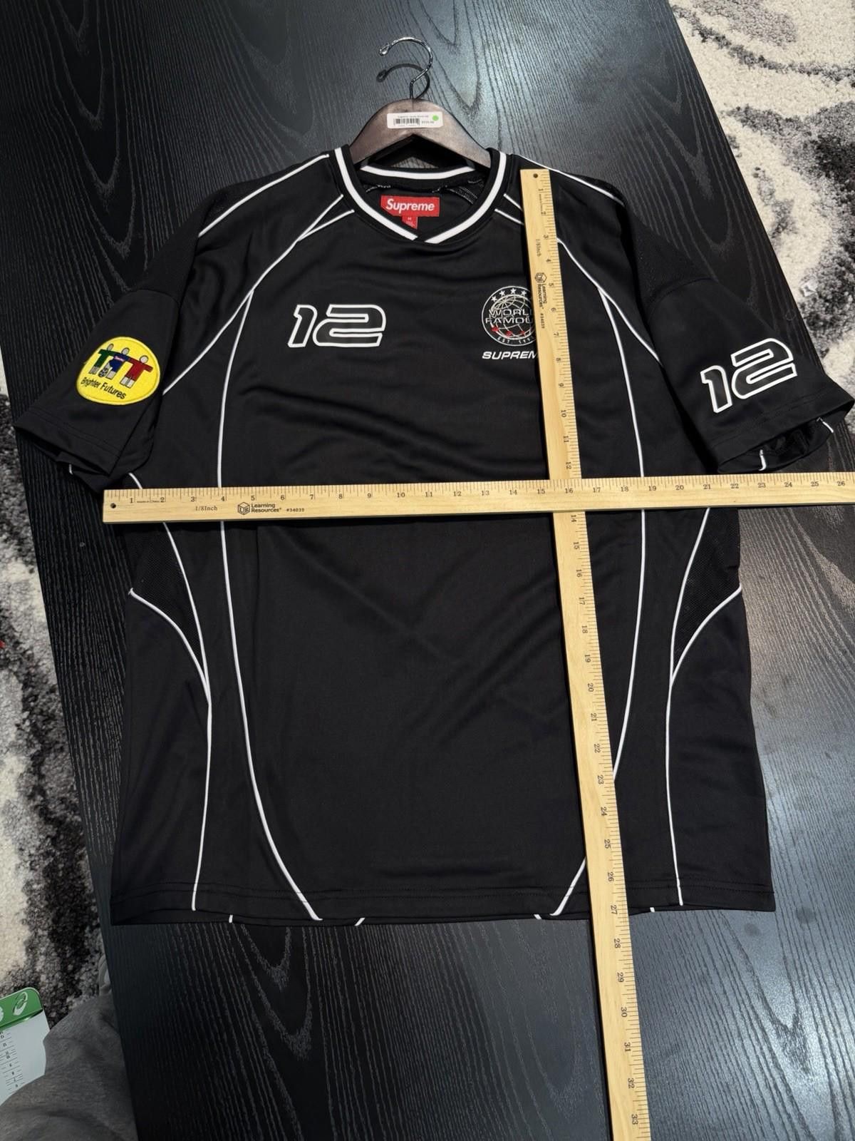Supreme Supreme PIPING SOCCER JERSEY FW25 Medium Brand New Authentic Size US M / EU 48-50 / 2 - 9 Thumbnail