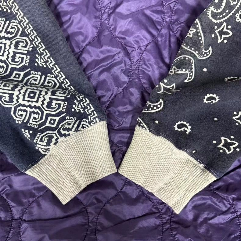 Kapital KAPITAL Purple Paisley Patterned Cardigan-2506 Size US L / EU 52-54 / 3 - 5 Thumbnail