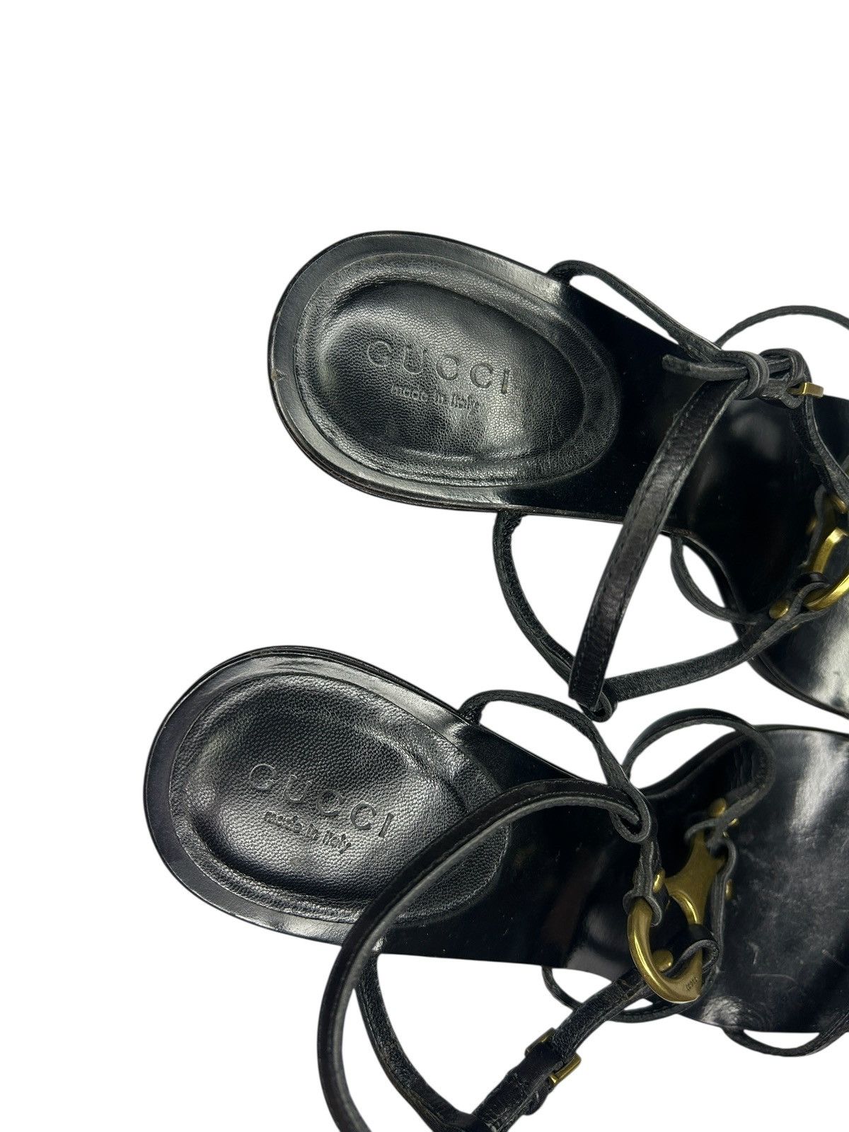 Gucci 90s Tom Ford Horsebit Heels Size US 8.5 / IT 38.5 - 6 Thumbnail