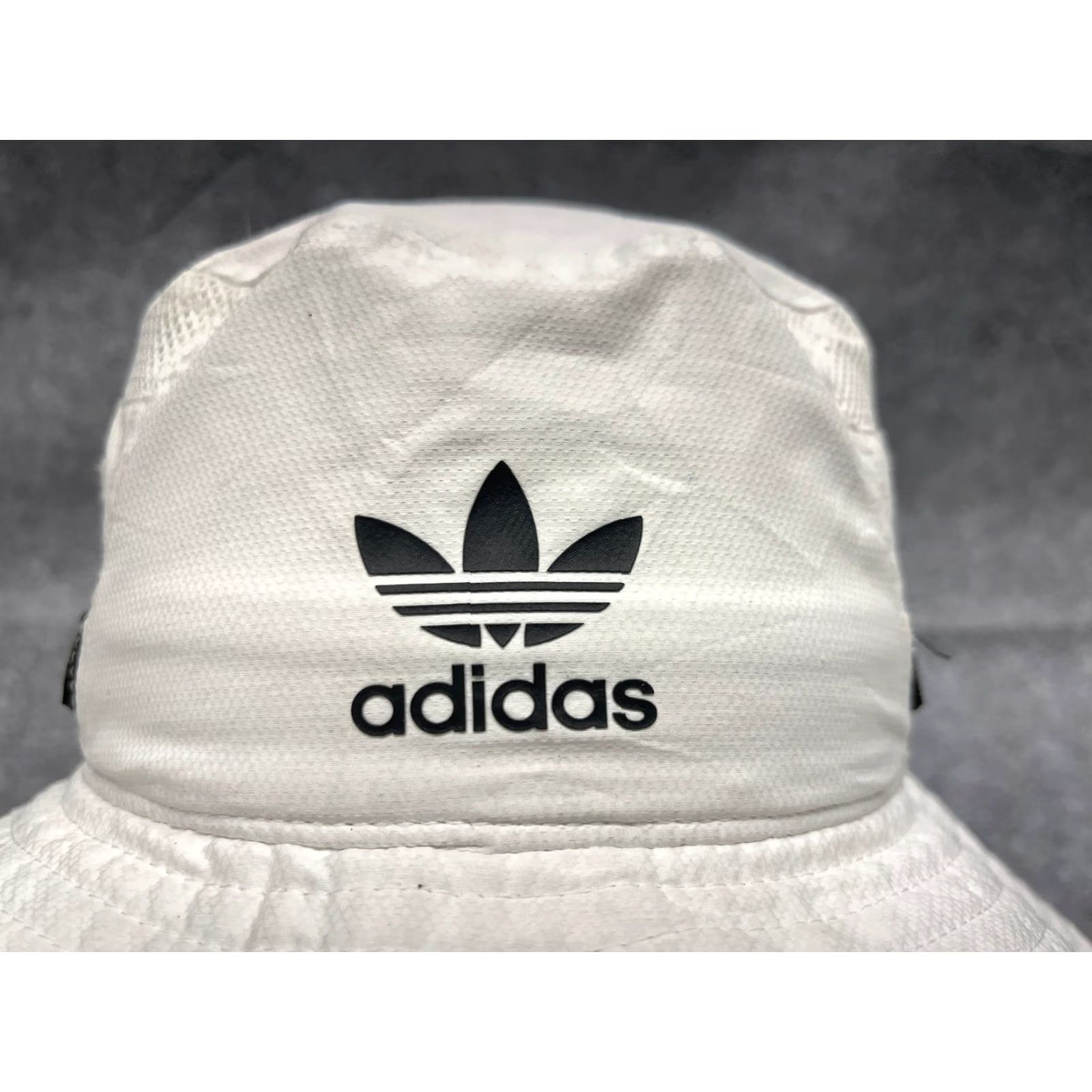 Adidas Adidas Sun Bucket Hat Cap Adult One Size White Polyester Camp Outdoor Size ONE SIZE - 2 Thumbnail