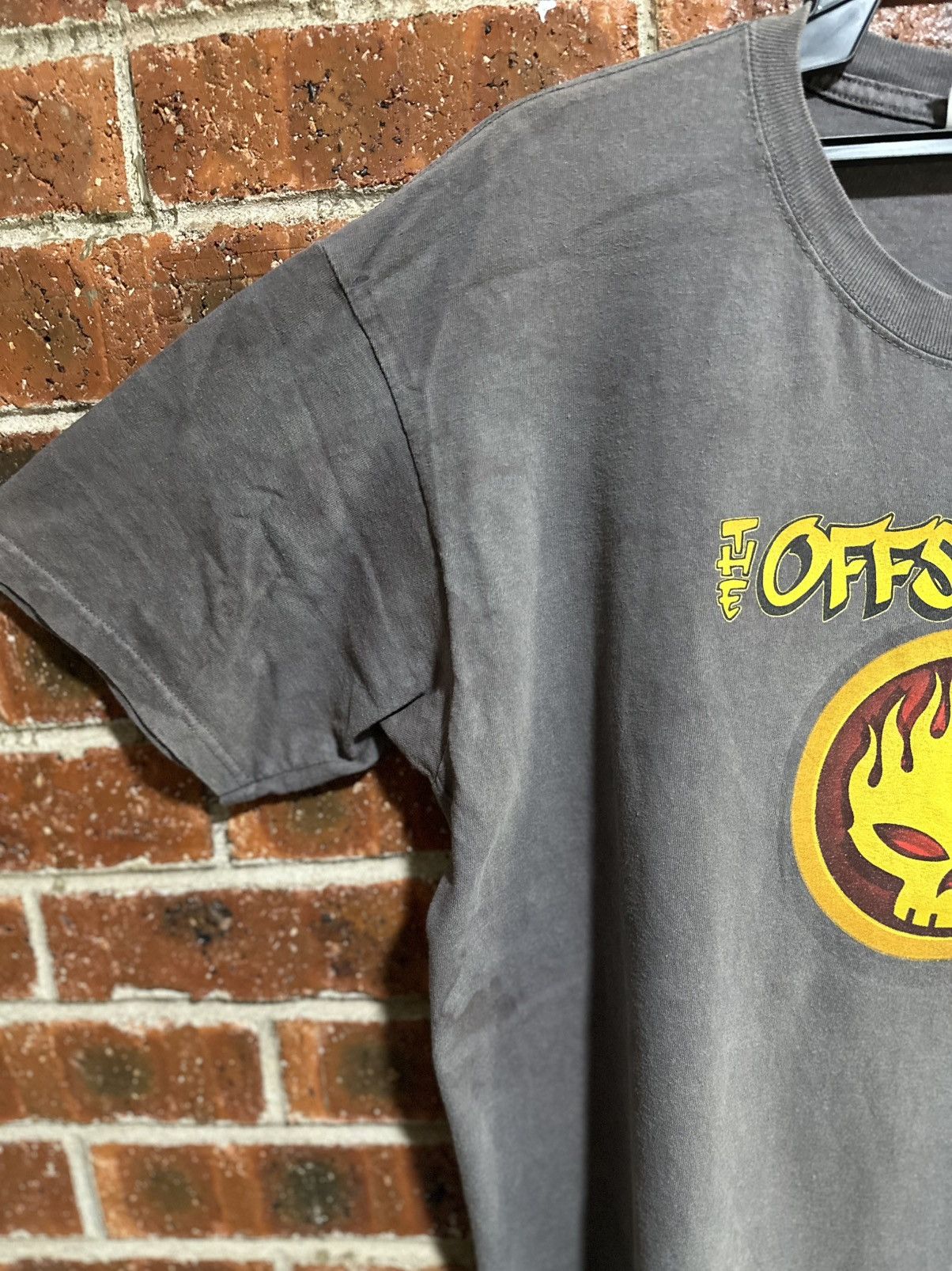 Band Tees Thrashed Vintage The Offsping Sun Faded Tee Size US L / EU 52-54 / 3 - 3 Thumbnail