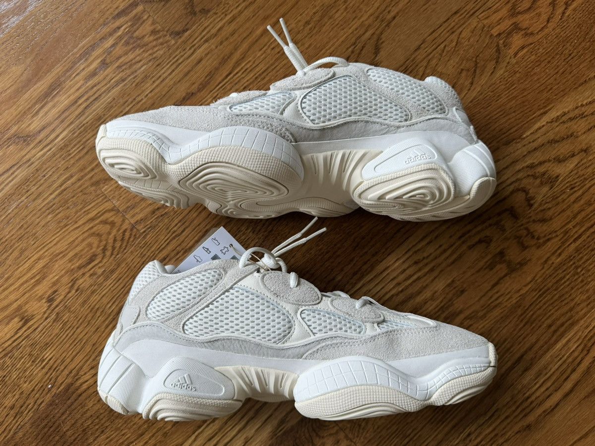 Adidas 8.5 Bone White Yeezy 500 Blush 700 Cream Taupe Light 350 v2 Size US 8.5 / EU 41-42 - 2 Thumbnail