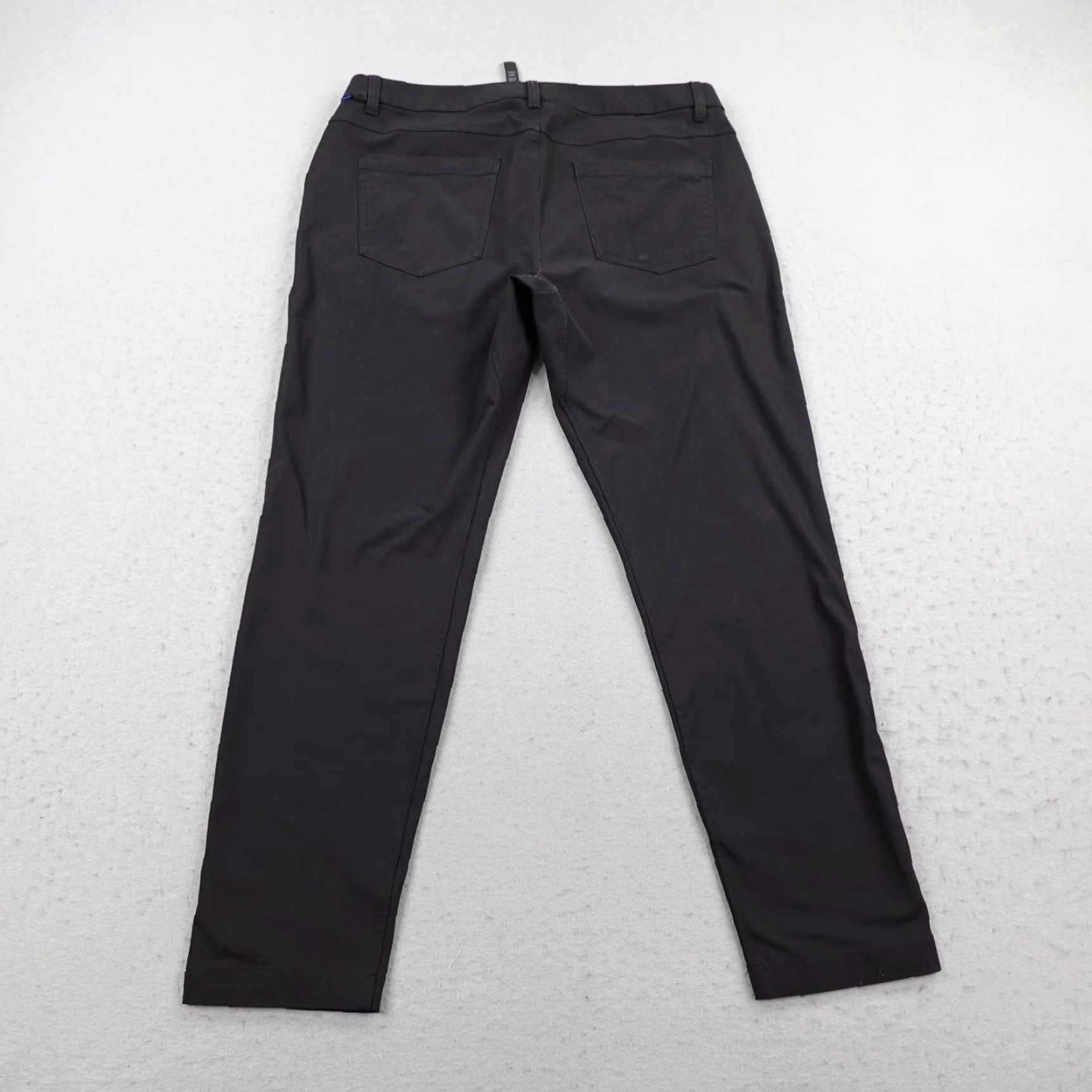 Lululemon VINTAGE Lululemon Pants Mens 35 Black ABC Slim Fit 32" Warpstreme Performance Chino Size US 35 - 5 Thumbnail