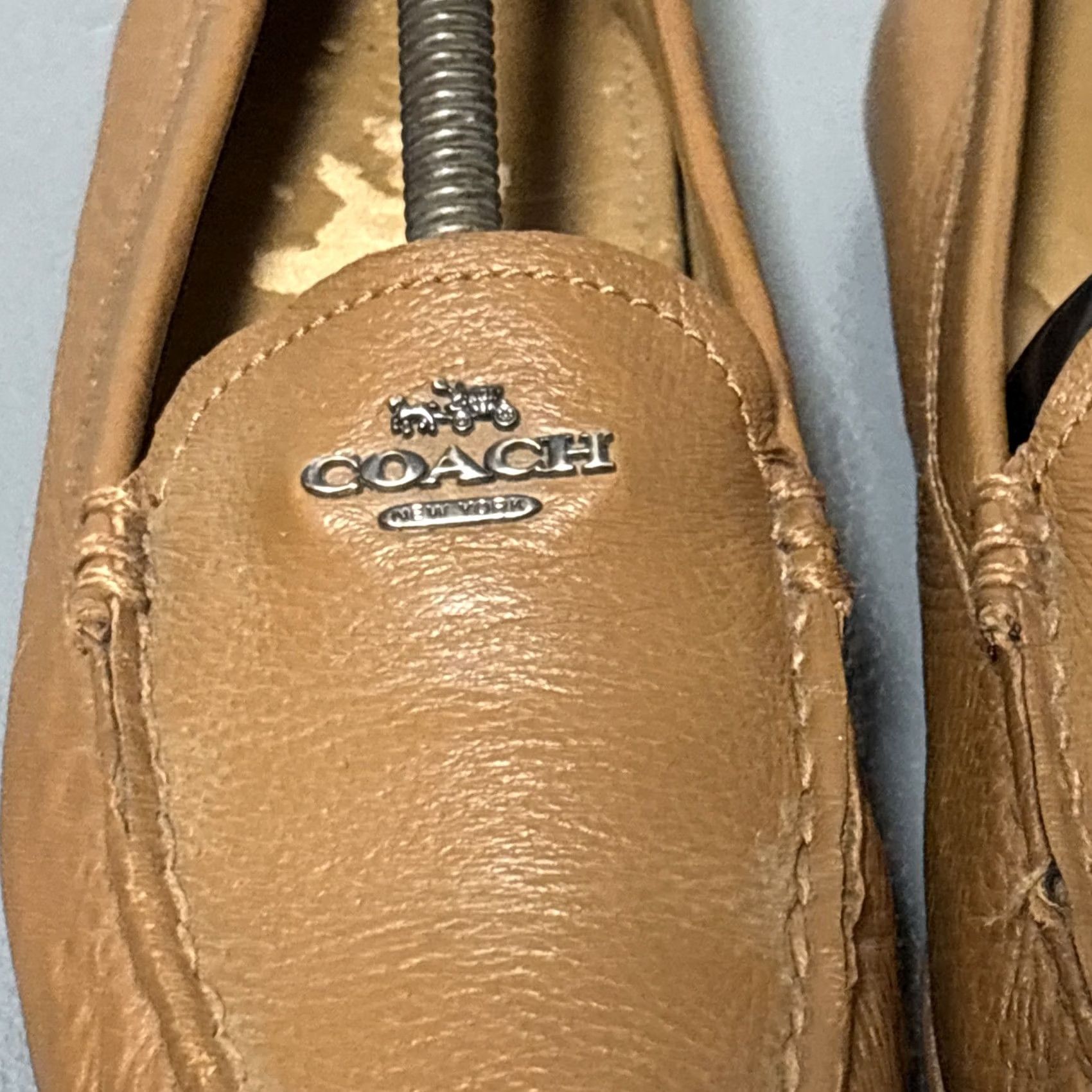 Coach VINTAGE Coach Mary Lock Up Brown Leather Loafer Size 8B Mens? Size US 8 / IT 38 - 3 Thumbnail