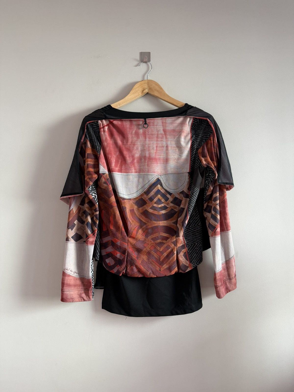 Other Save The Queen Layered Mesh Asymmetric Top Size M / US 6-8 / IT 42-44 - 6 Thumbnail