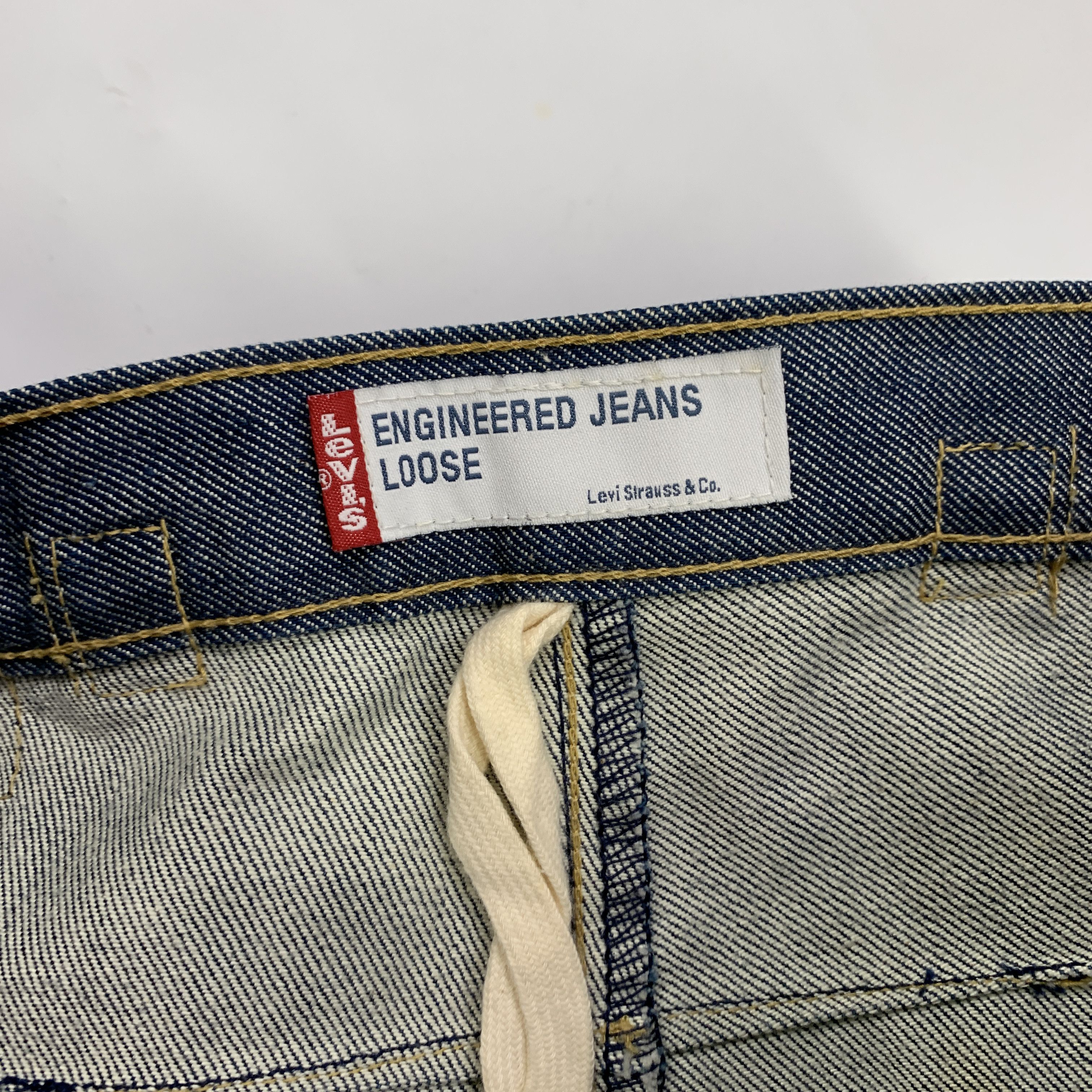 Levi's Engineered 00s Loose Denim Jeans Size US 29 - 8 Thumbnail