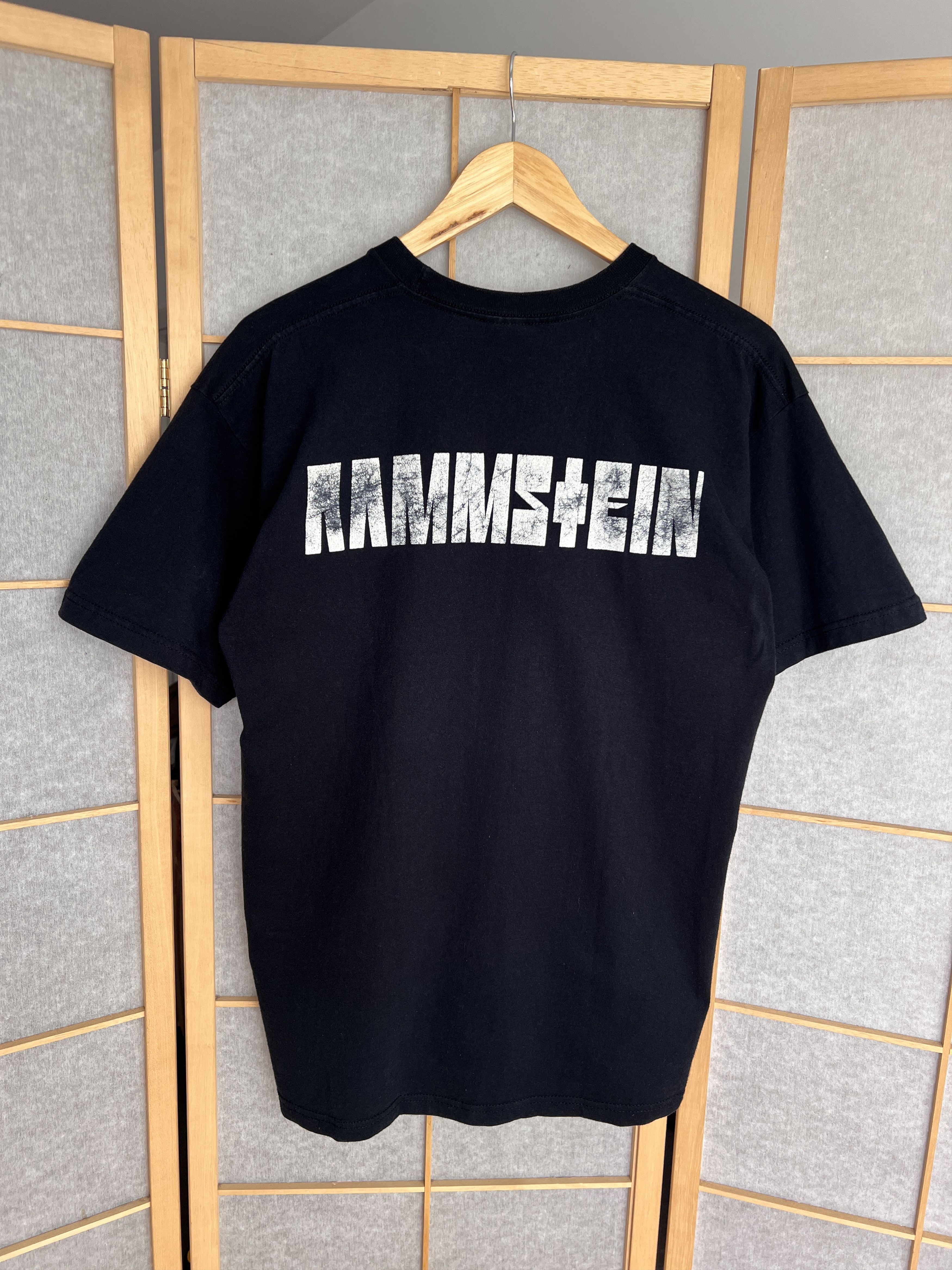 Fruit Of The Loom Rare! Rammstein 2007 Kein Engel t shirt promo album tee tour Size US L / EU 52-54 / 3 - 7 Thumbnail