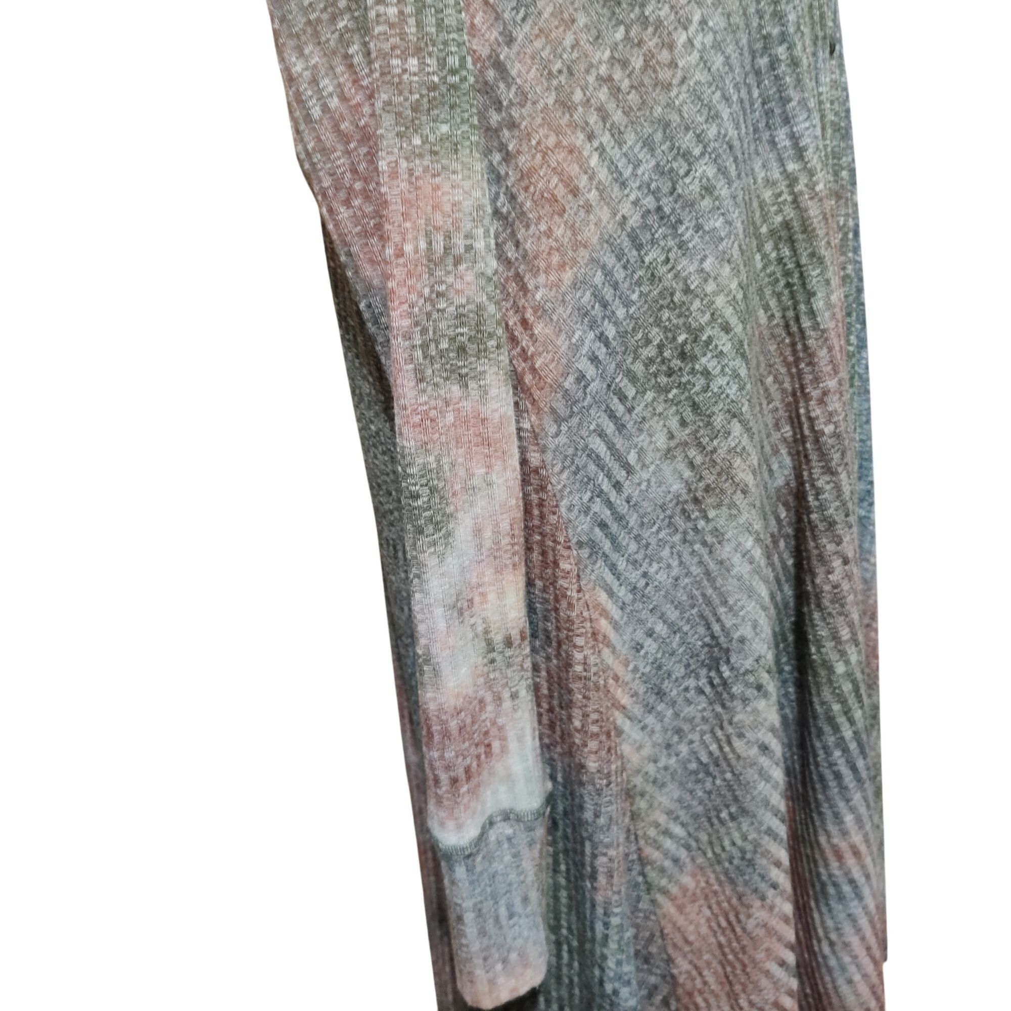 Other Very J S Oversized Tie Dye Ribbed Knit Midi Tunic Dress Butt Size S / US 4 / IT 40 - 7 Thumbnail