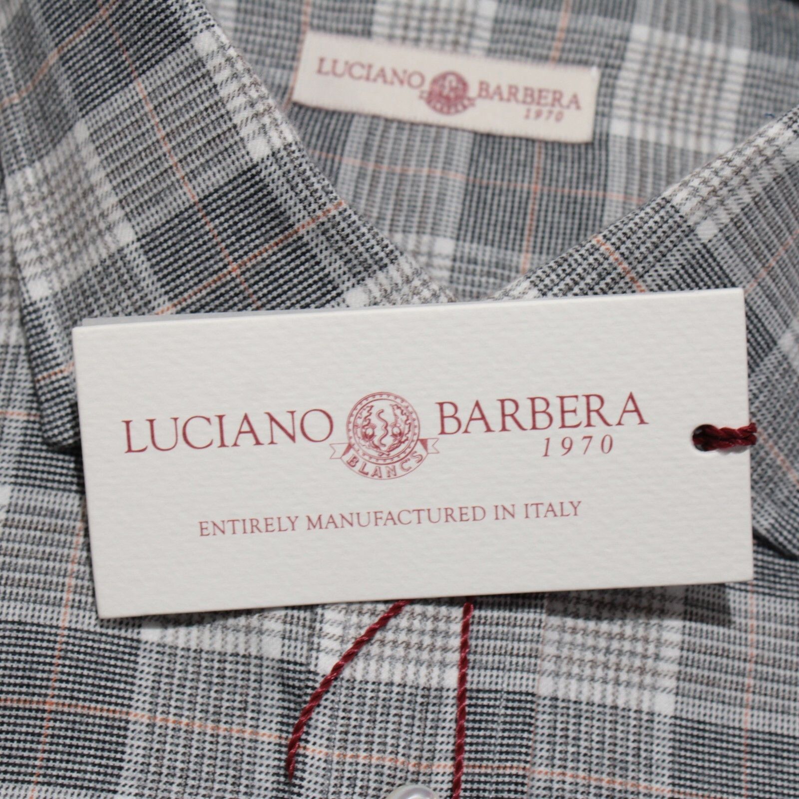 Luciano Barbera Luciano Barbera New with tags Shirt Size M US In Gray Size US M / EU 48-50 / 2 - 2 Thumbnail