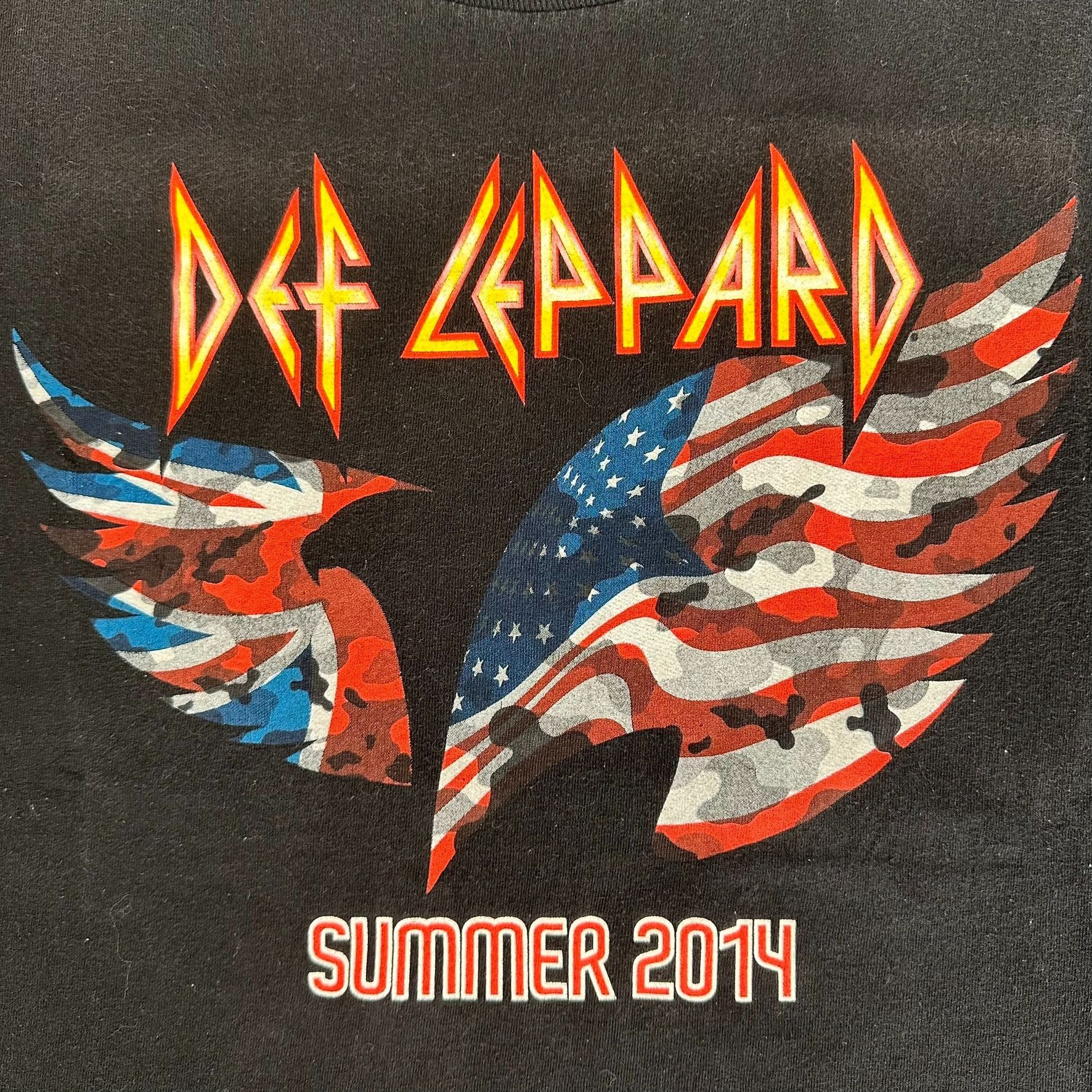 Def Leppard Def Leppard US Tour T-Shirt Classic Rock Concert Band Tee Size US L / EU 52-54 / 3 - 2 Thumbnail