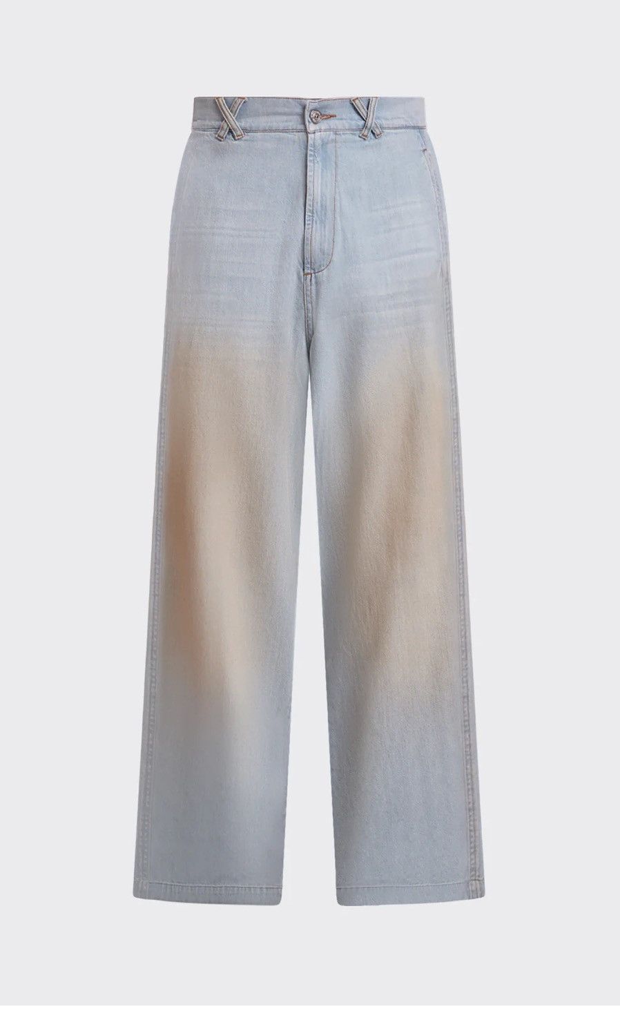 image of Sangiev Blue Logo Jeans in Indigo, Men's (Size 32)