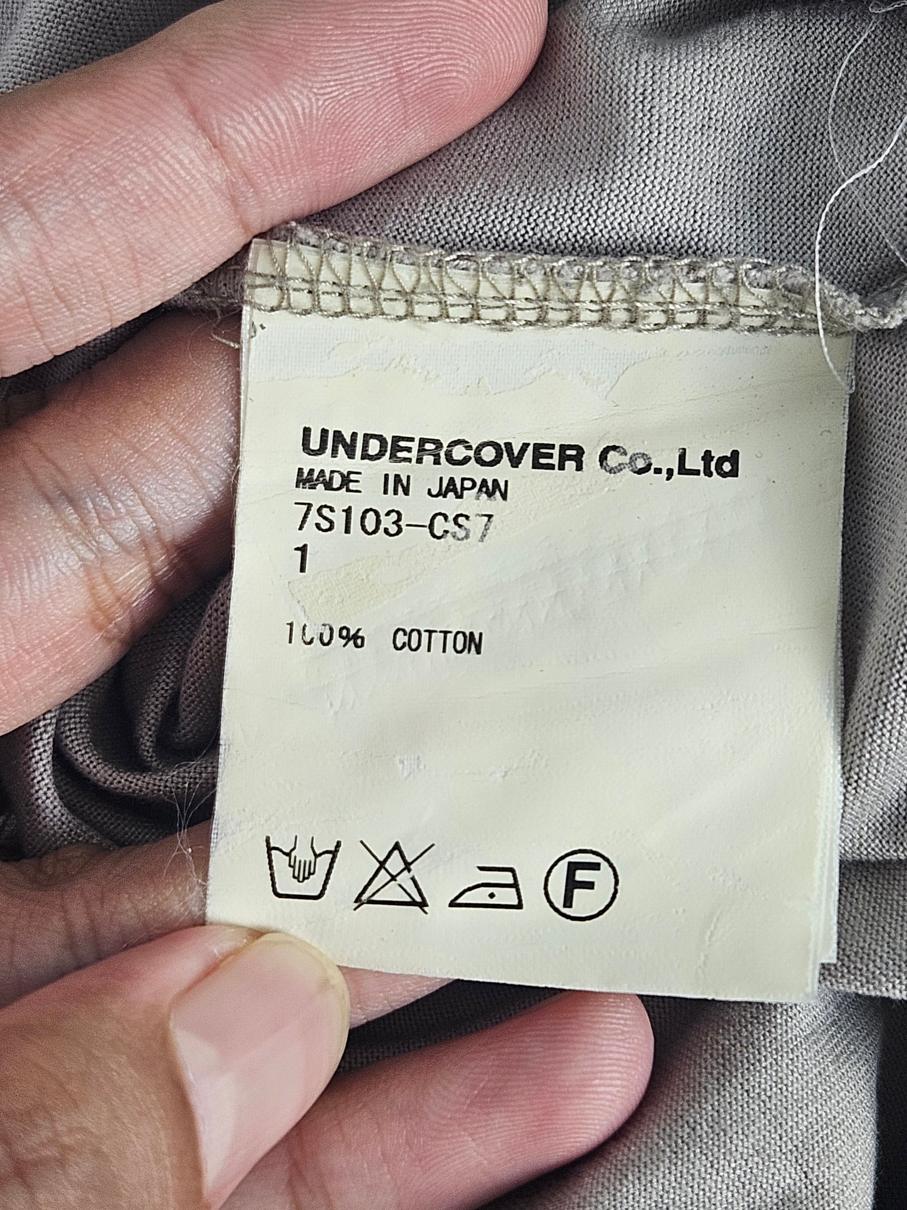 Japanese Brand × Undercover Undercover tank symmetric shirt Size US S / EU 44-46 / 1 - 5 Thumbnail