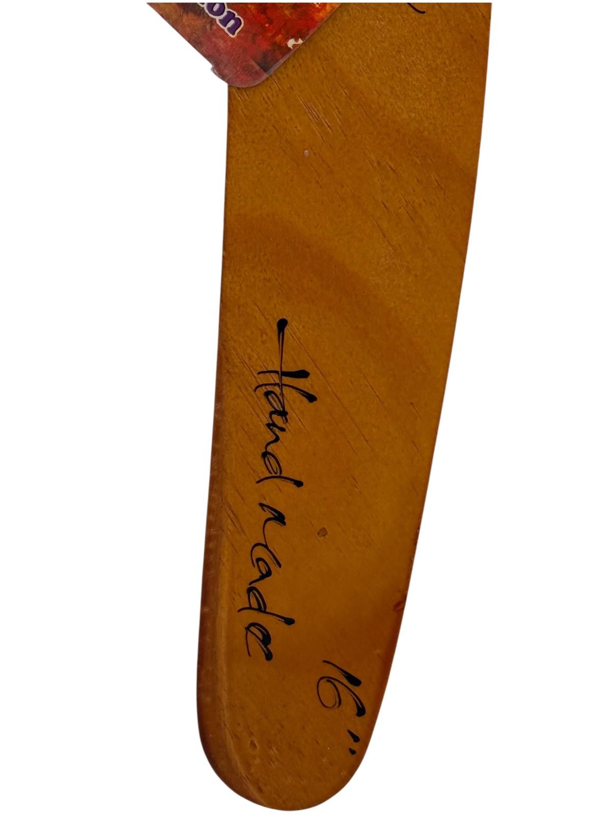 Other Hand Painted Returning Boomerang Designed by World Champion Size ONE SIZE - 5 Thumbnail