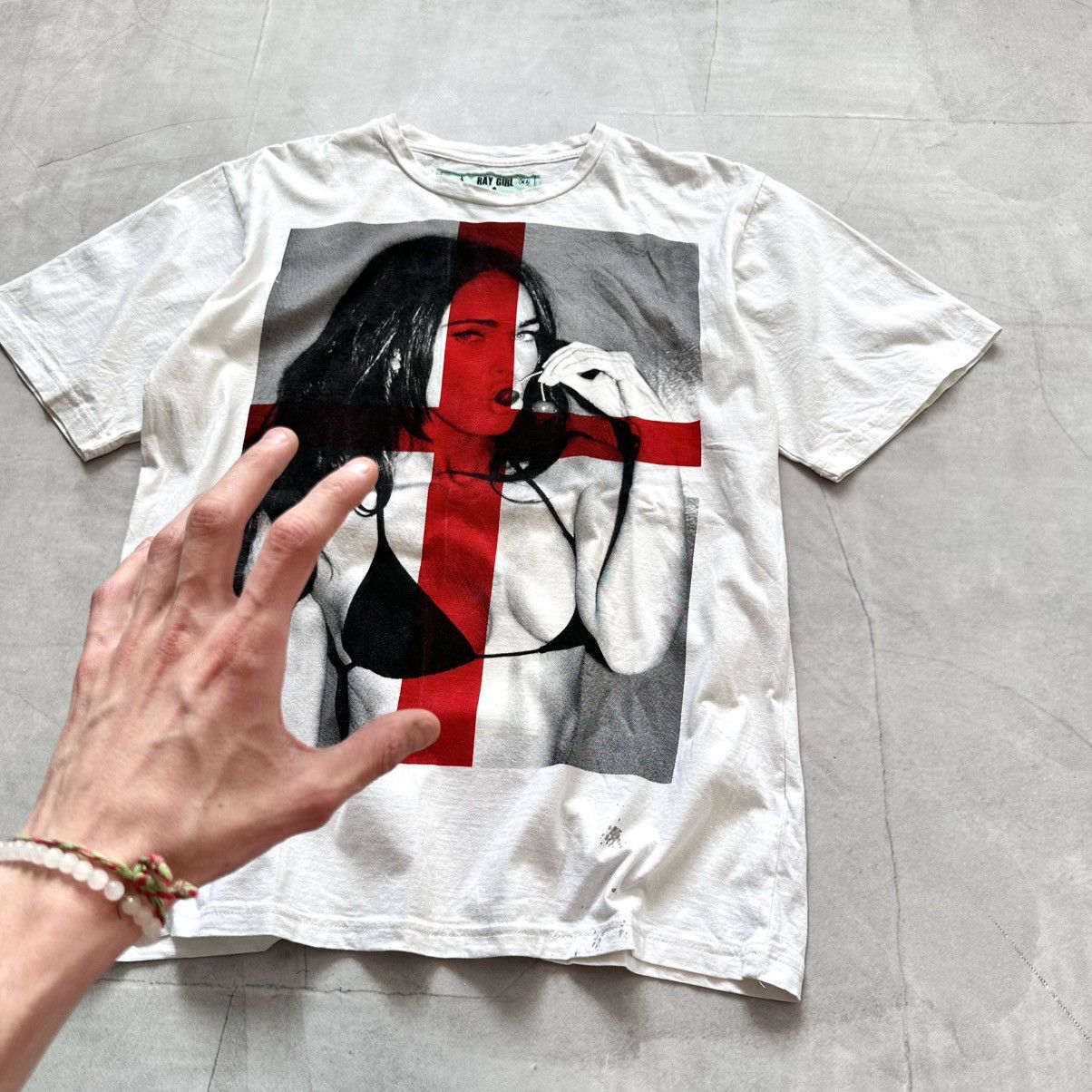 Y2K Girl British London Flag Vintage Punk T Shirt