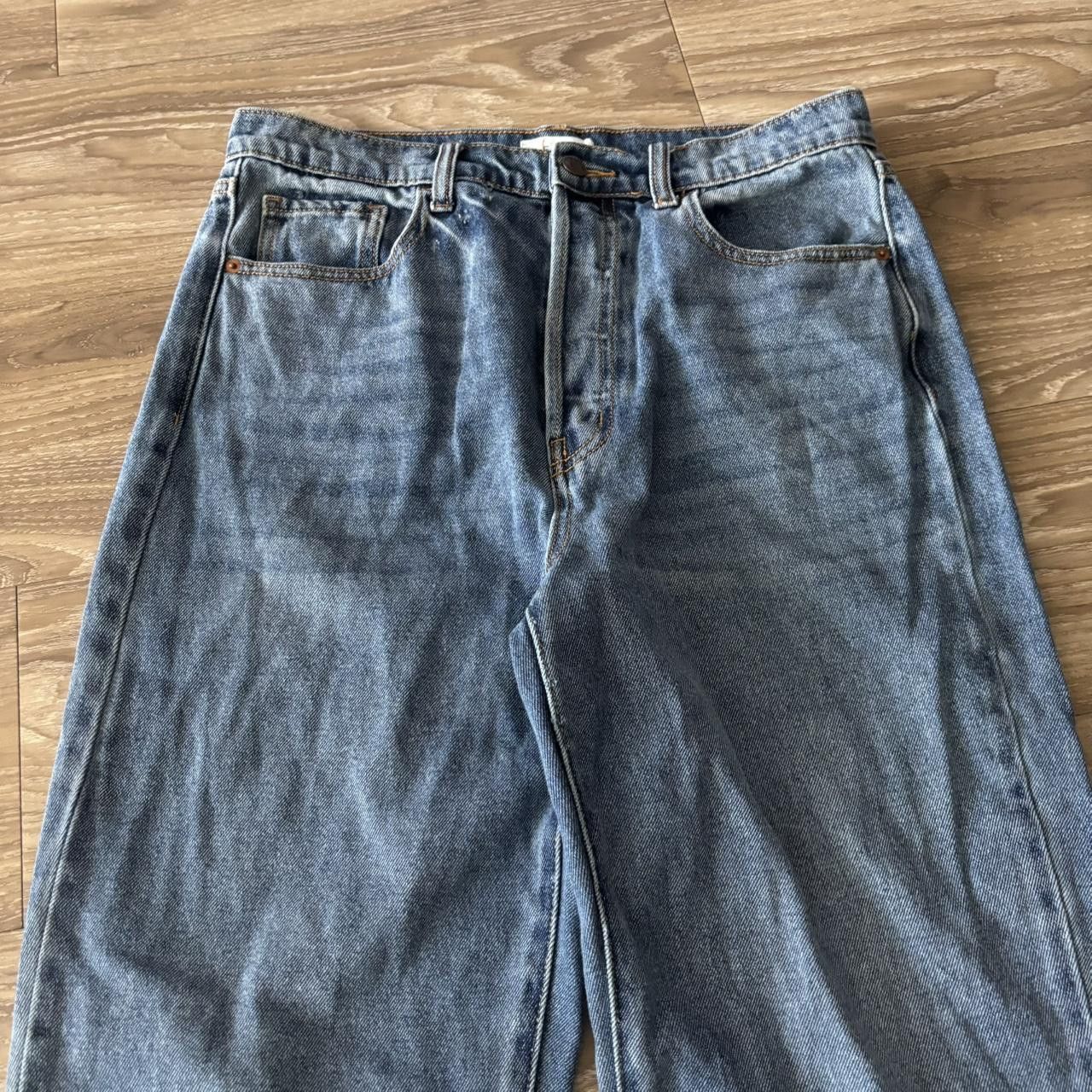 Japanese Brand Crazy Vintage Y2K/2000s Grunge Medium Wash Essential Denim Jeans! 30x31 Size US 30 / EU 46 - 5 Thumbnail