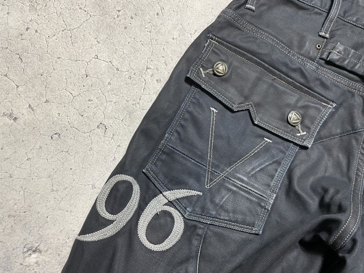 G-Star × Japanese Brand Vintage Workwear Pants Denim G Star Raw 96 Big Logo 28x30 Size US 30 / EU 46 - 9 Thumbnail